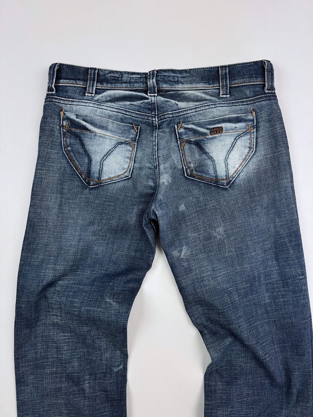 Miss Sixty Miss Sixty Bella Flared Washed Women’s Jeans Pants Size 32" / US 10 / IT 46 - 14 Thumbnail