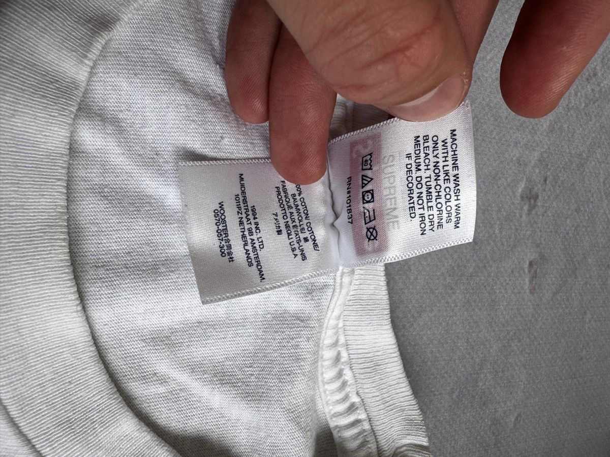 Supreme Supreme Reaper Tee White Large SS23 Size US L / EU 52-54 / 3 - 4 Thumbnail