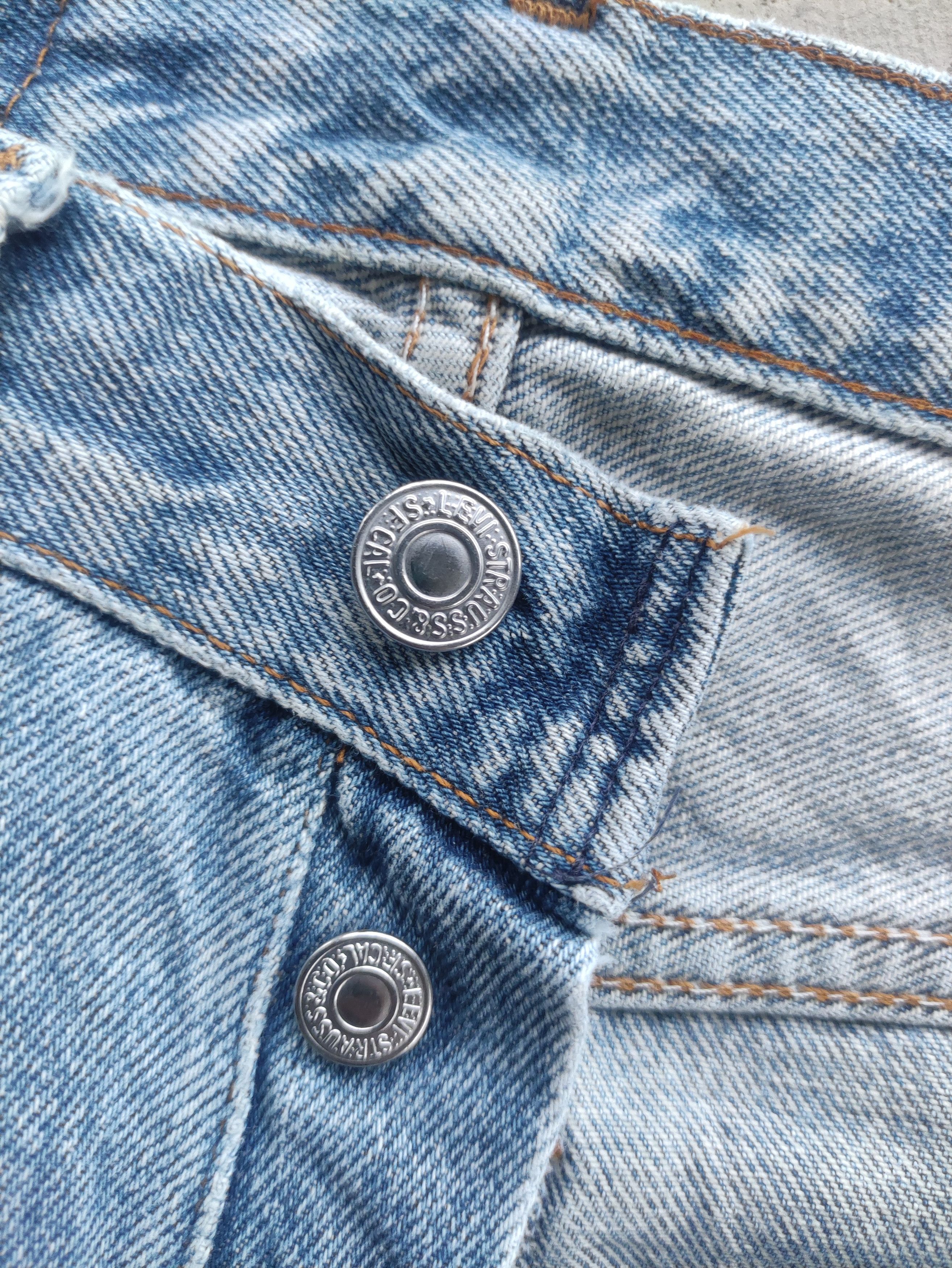 Levi's Vintage Levis 501 Button Baggy Distressed Faded Denim Size US 27 - 5 Thumbnail