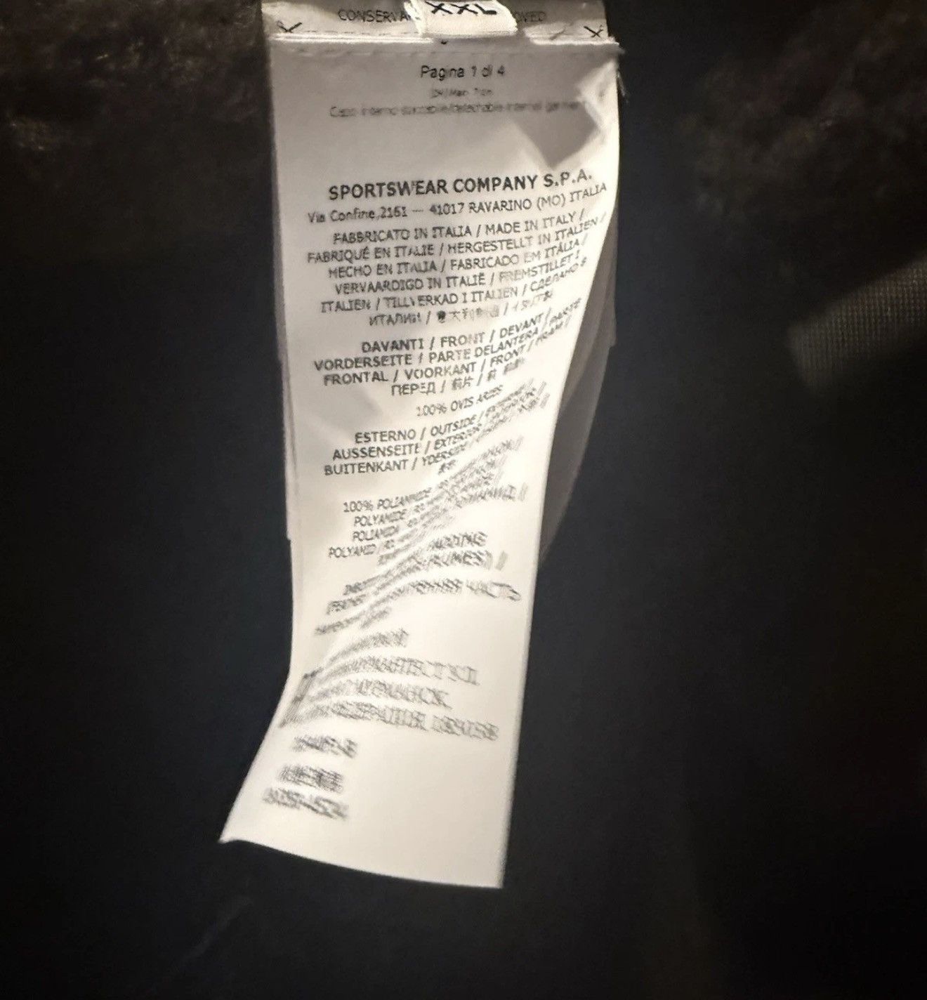 Stone Island NWT $2375 stone island jacket Hibrid Ovis Aries / Down Size US XXL / EU 58 / 5 - 15 Thumbnail
