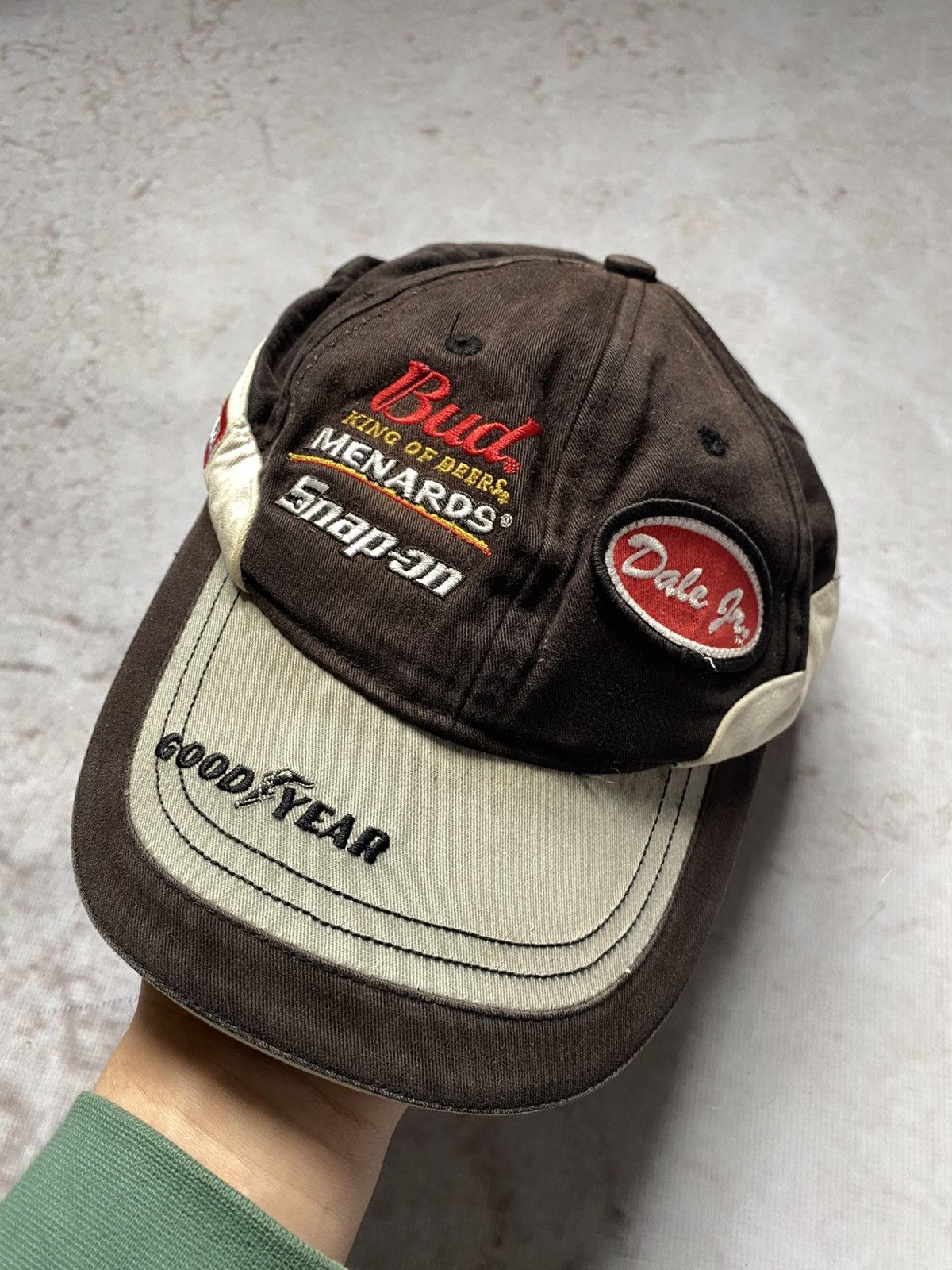 NASCAR NASCAR Bud Authentics Snap On Dale Earnhard Jr.#8 Racing Cap Size ONE SIZE - 2 Thumbnail