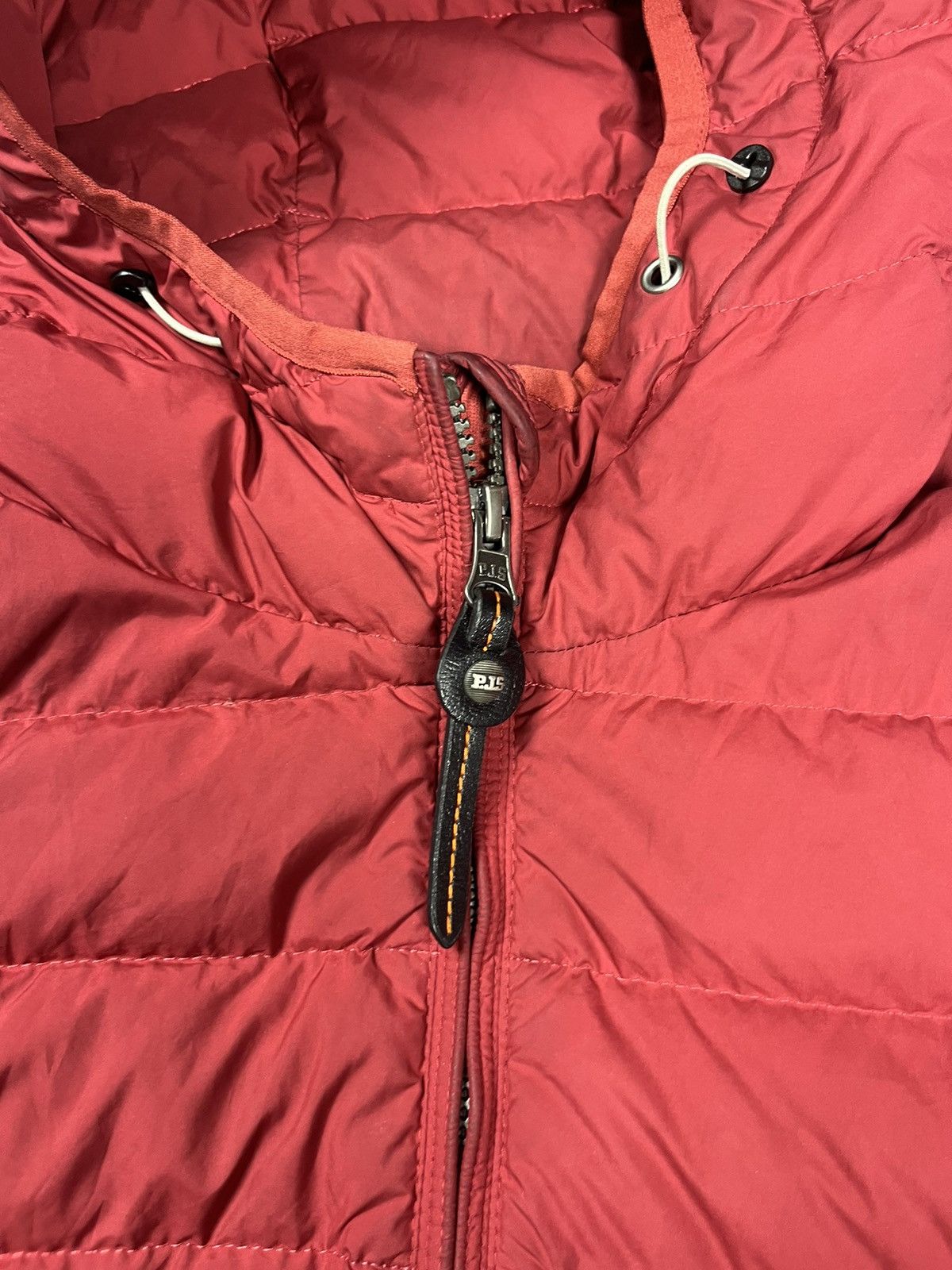 Parajumpers ❤️ Parajumpers Micro Down Super Lightweight Long Jacket Red Size M / US 6-8 / IT 42-44 - 6 Thumbnail