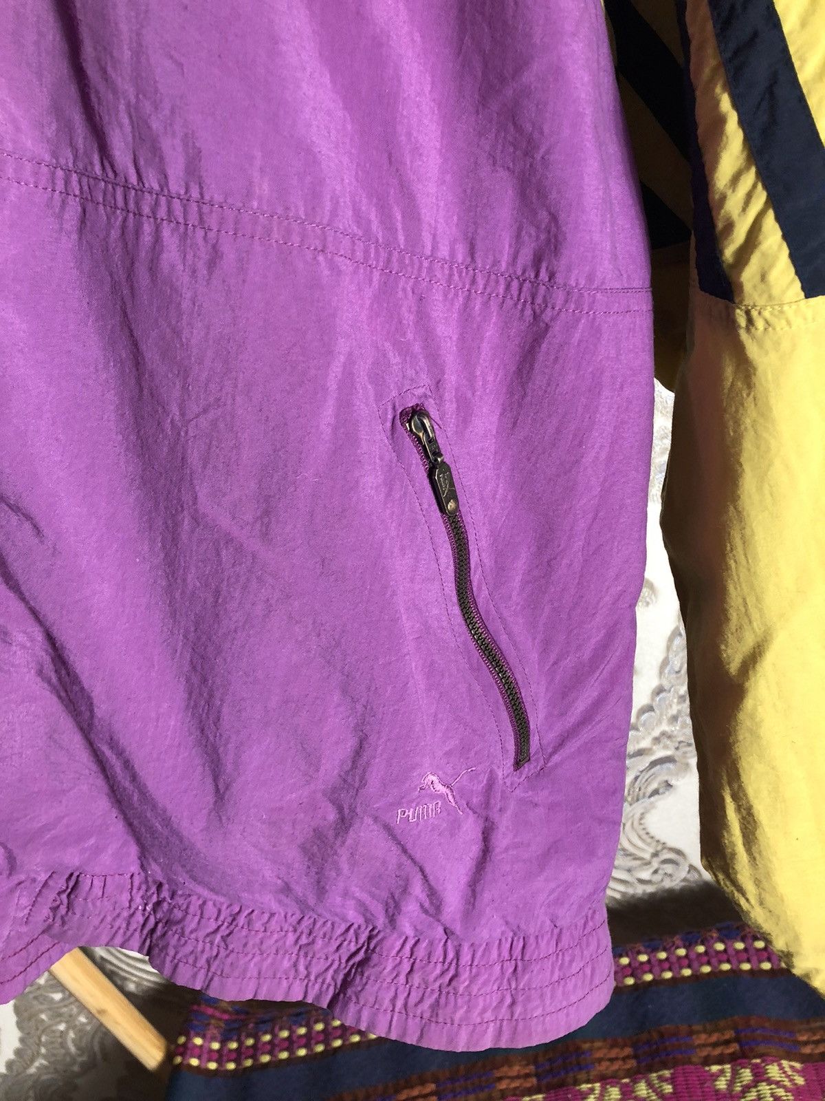 Puma × Vintage VERY RARE PUMA SUMMER TEAM LIGHT JAKCET FULL ZIP RETRO 90s Size US M / EU 48-50 / 2 - 3 Thumbnail