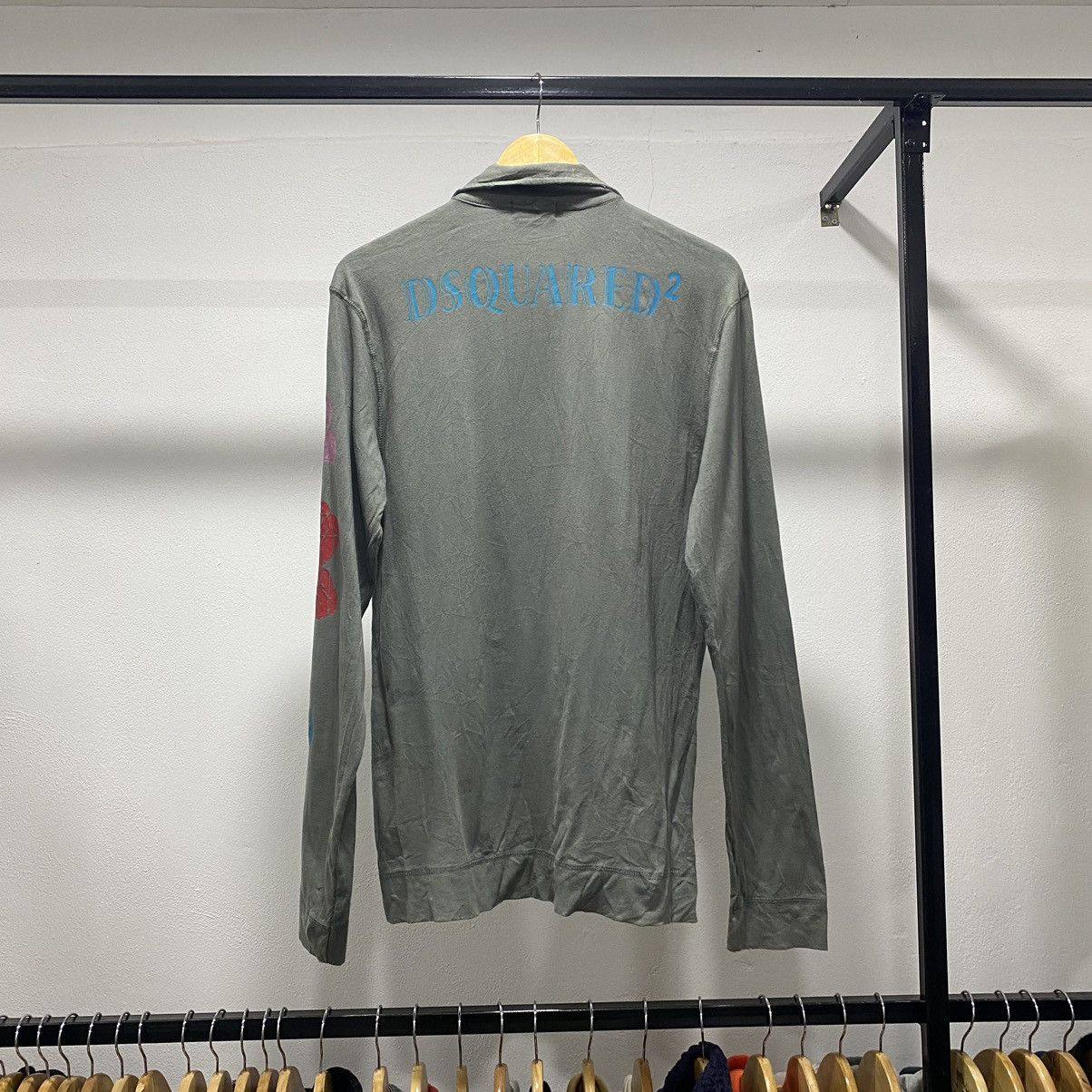 Dsquared2 💥FINAL DROP💥 Dsquared2 Italy Racing Ls Polo Shirt Size US L / EU 52-54 / 3 - 2 Thumbnail