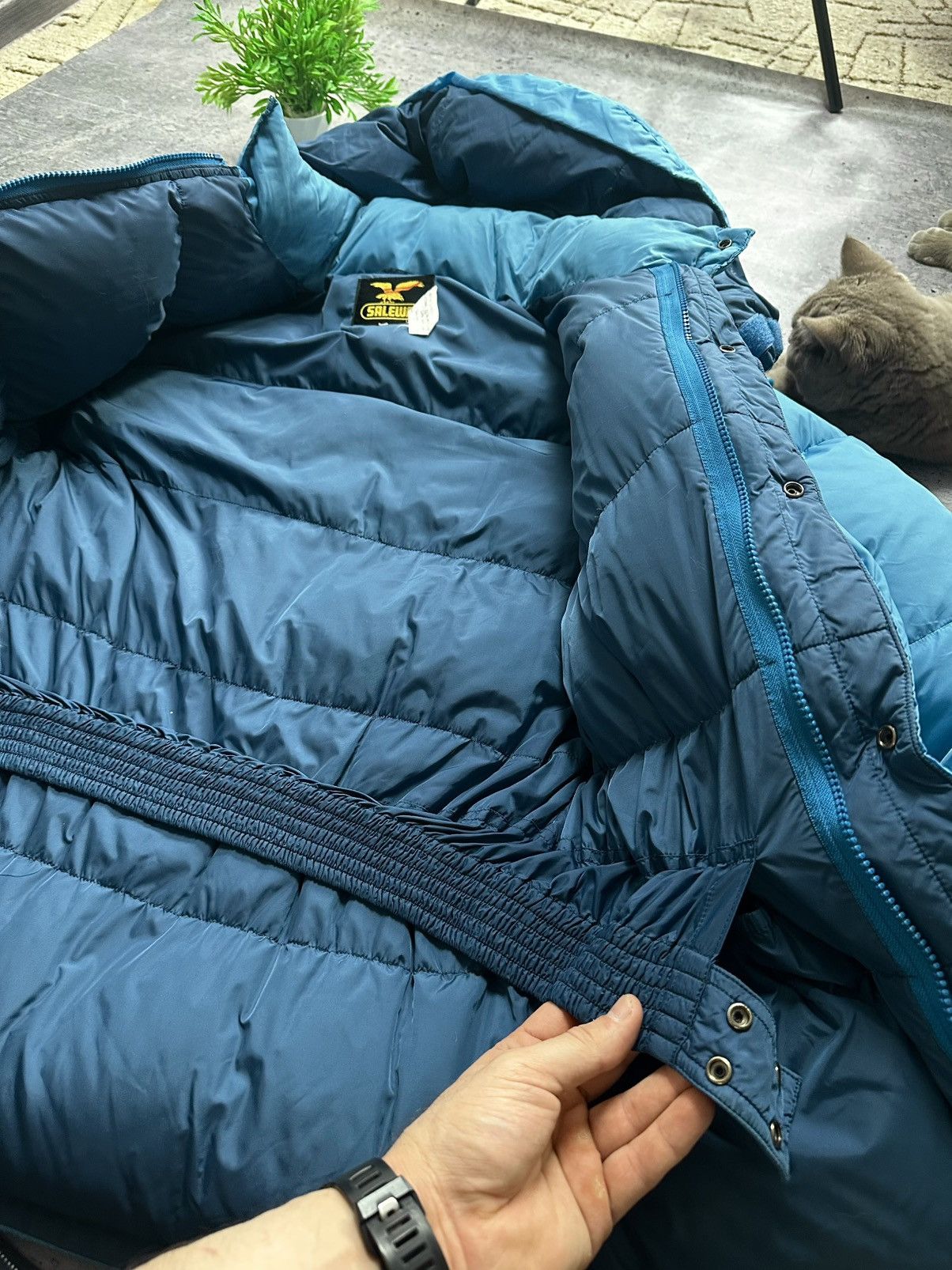 SALEWA Salewa Bering Himalayan 1700 Outdoor Ski Down Parka Jacket Size US M / EU 48-50 / 2 - 9 Thumbnail
