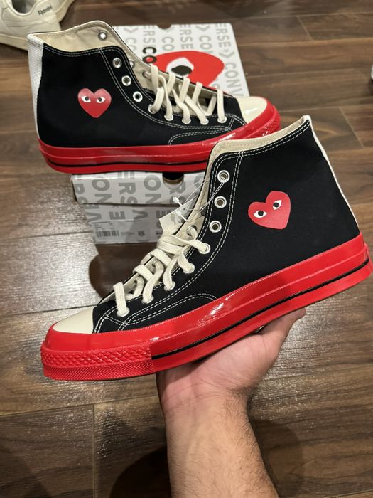 Comme des garcons converse grailed sale