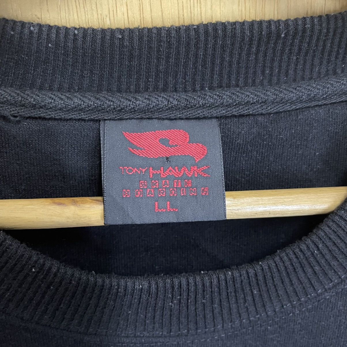 Japanese Brand × Tony Hawk Vintage Tony Hawk Skaterboards Big Logo Crewneck Sweatshirt Size US XL / EU 56 / 4 - 12 Thumbnail