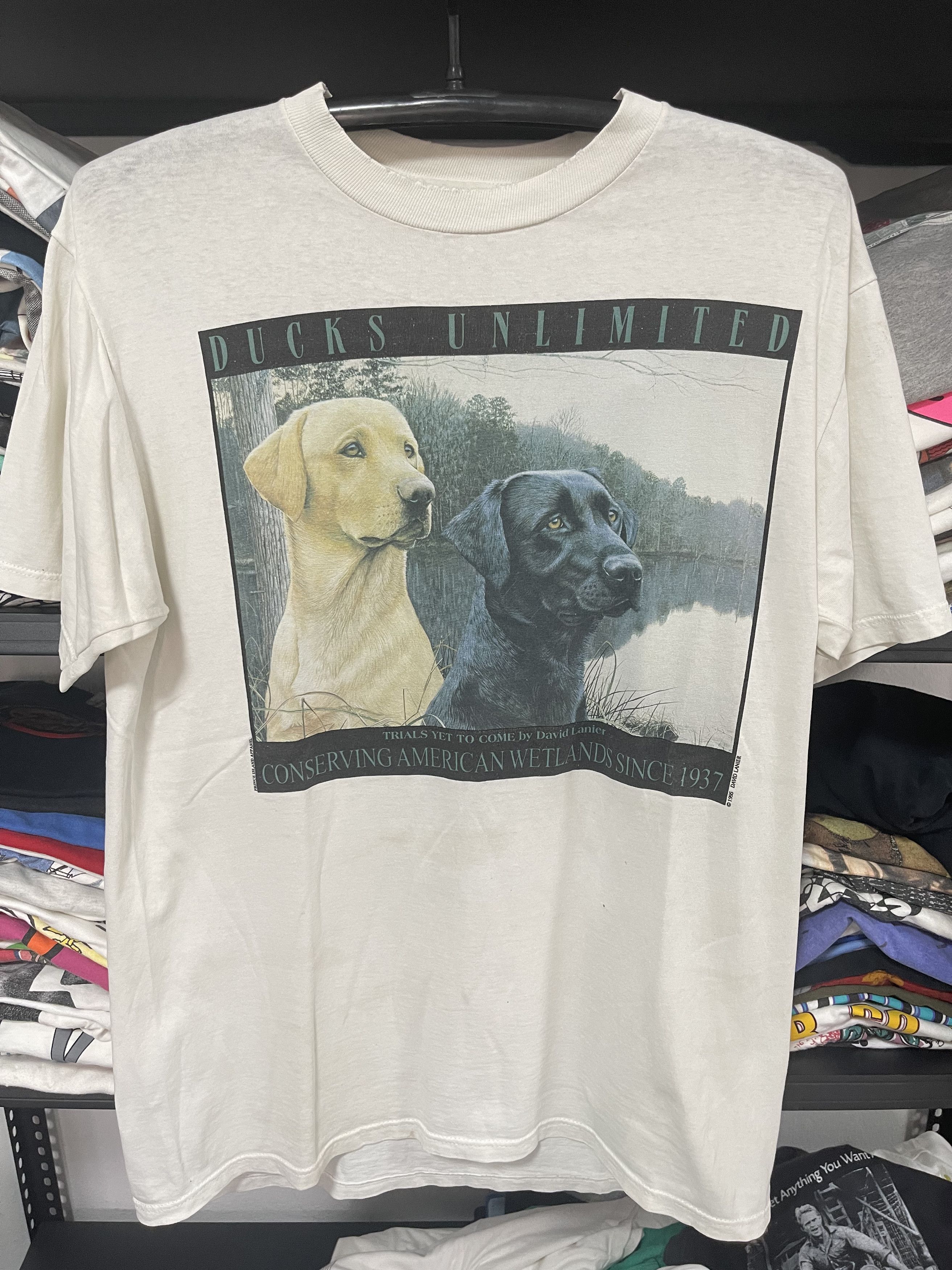 Vintage Vintage 1995 DAVID LANIER Duck Unlimited Tee Size US L / EU 52-54 / 3 - 10 Thumbnail