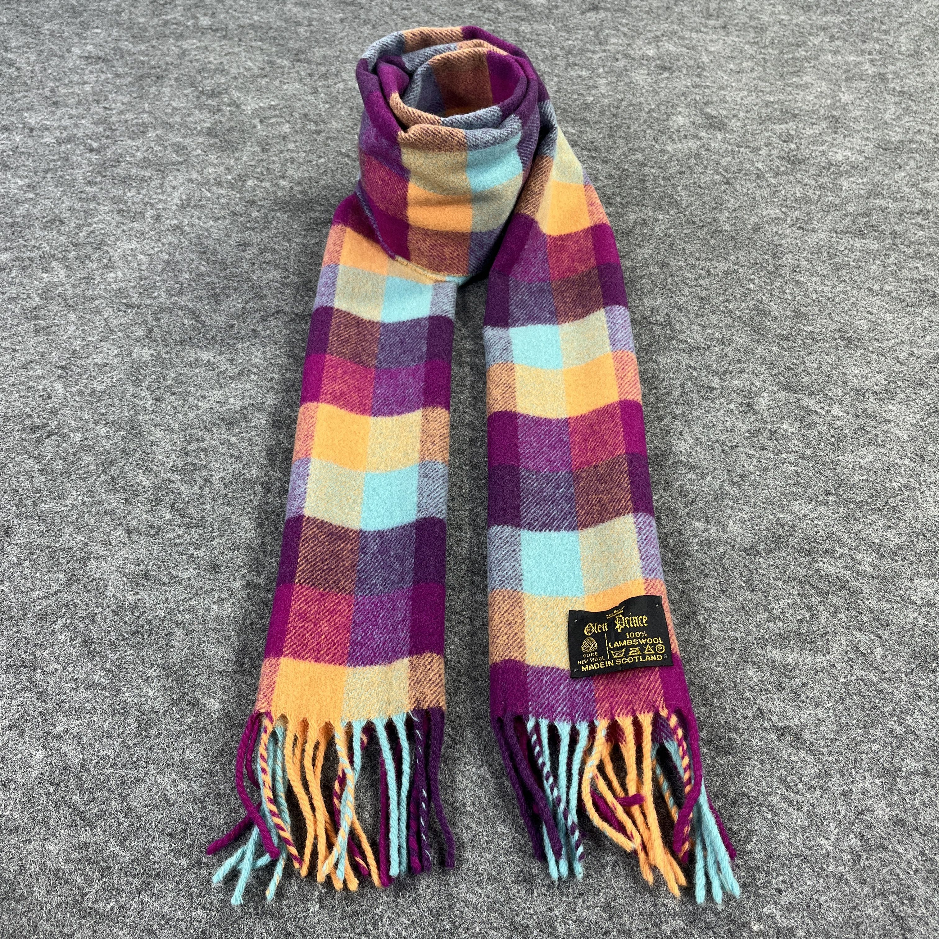 Vintage Glen Prince Scarf / Muffler / Neckwear T959 Size ONE SIZE - 1 Thumbnail