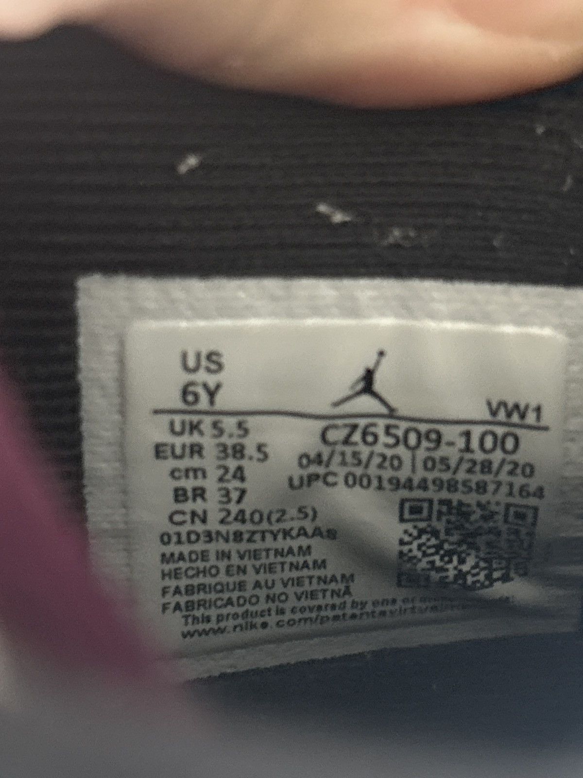 Jordan Brand Air Jordan 4 PSG Size US 6 / EU 39 - 6 Thumbnail