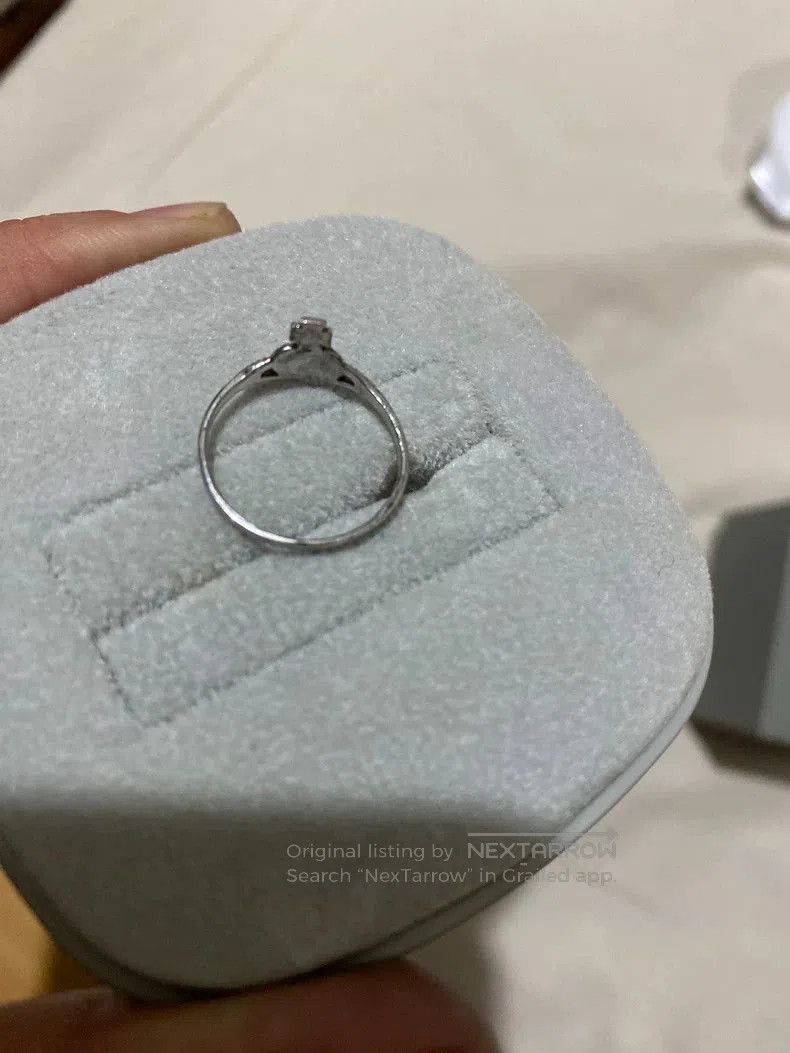 Vivienne Westwood Vivienne Westwood Vintage Silver Heart Ring. Size ONE SIZE - 5 Thumbnail