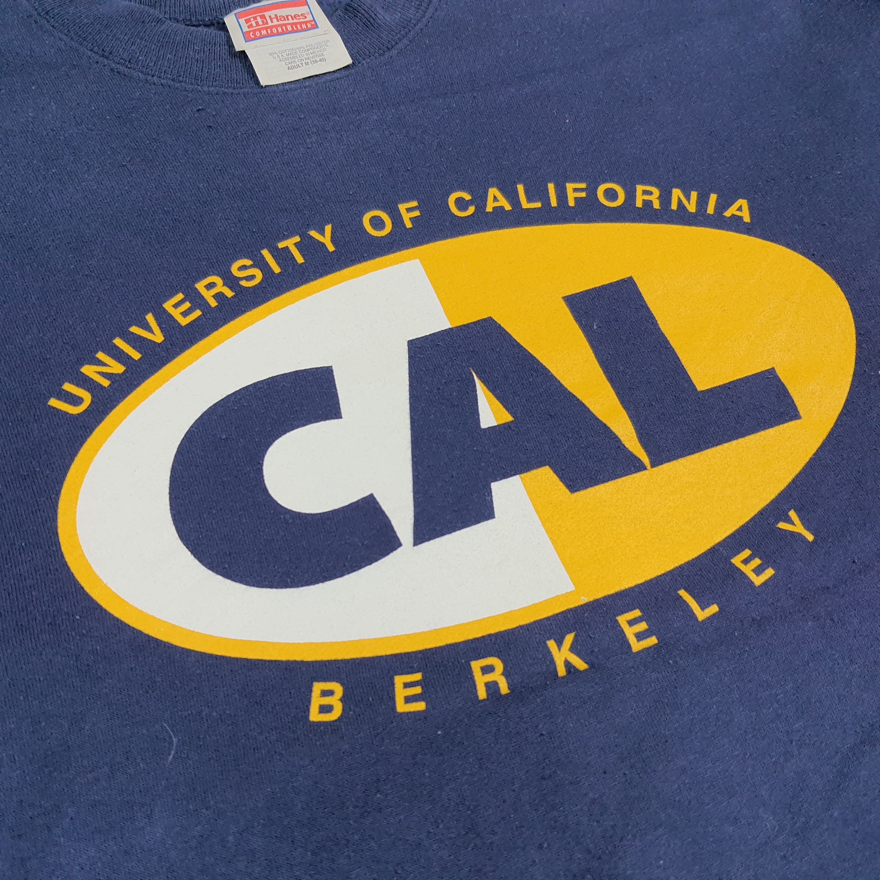 Hanes Vintage University of California Berkeley Sweatshirt C283N10 Size US M / EU 48-50 / 2 - 2 Thumbnail