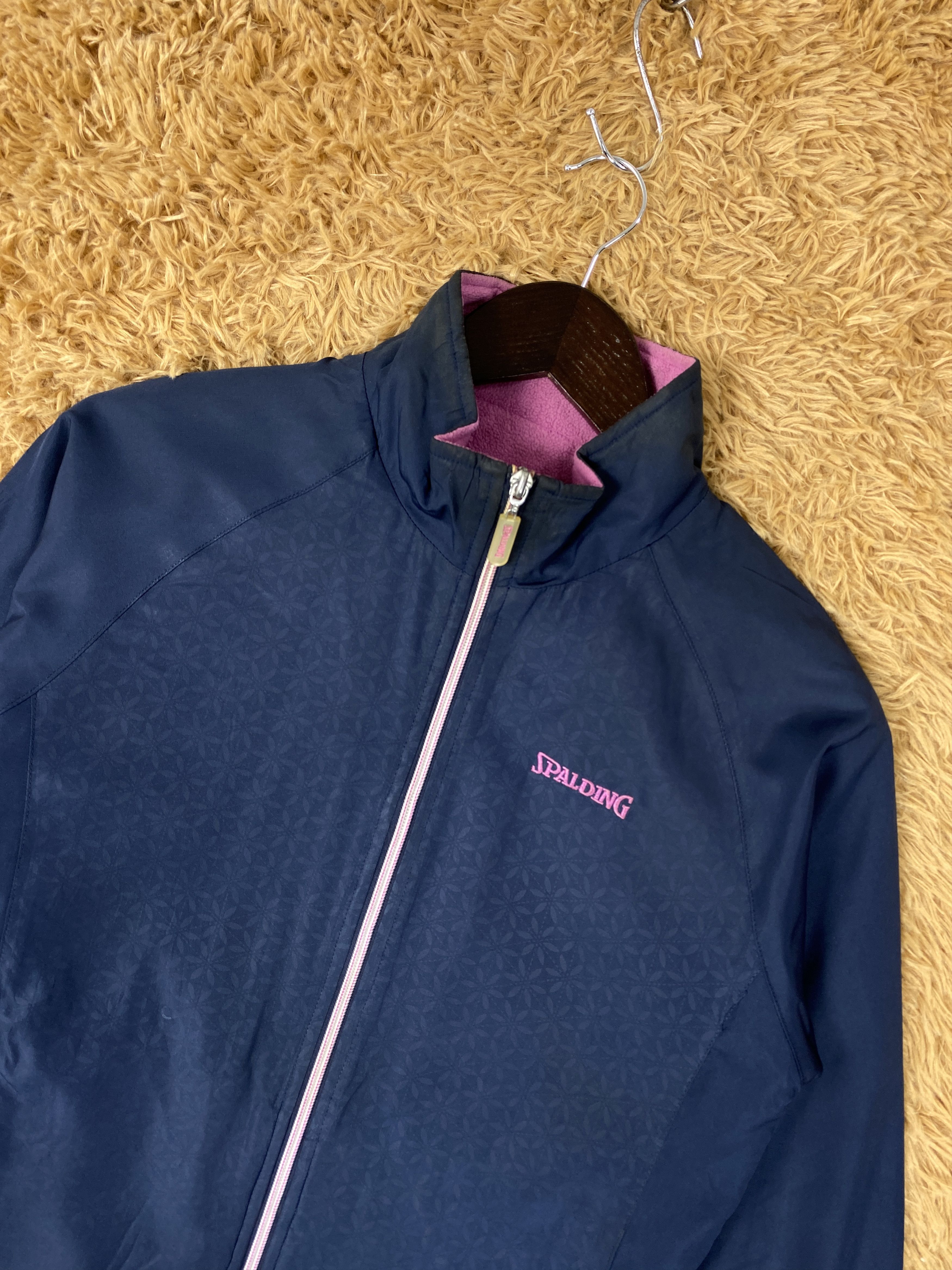 Spalding × Vintage Vintage Spalding Fleece Lining Jacket Size S / US 4 / IT 40 - 2 Thumbnail
