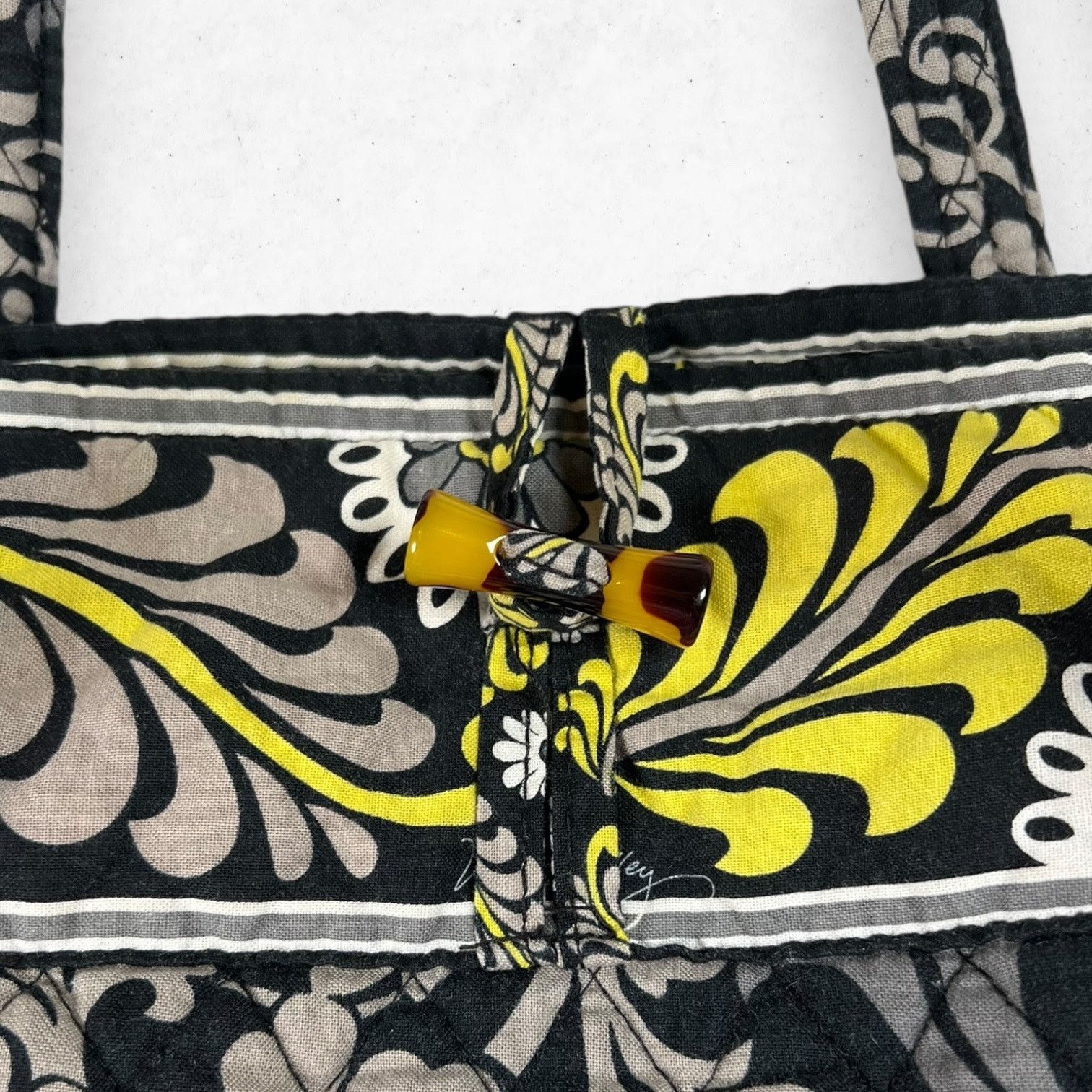 Vera Bradley Vera Bradley Retired “Baroque” Pattern Medium Tote Bag Size ONE SIZE - 6 Thumbnail