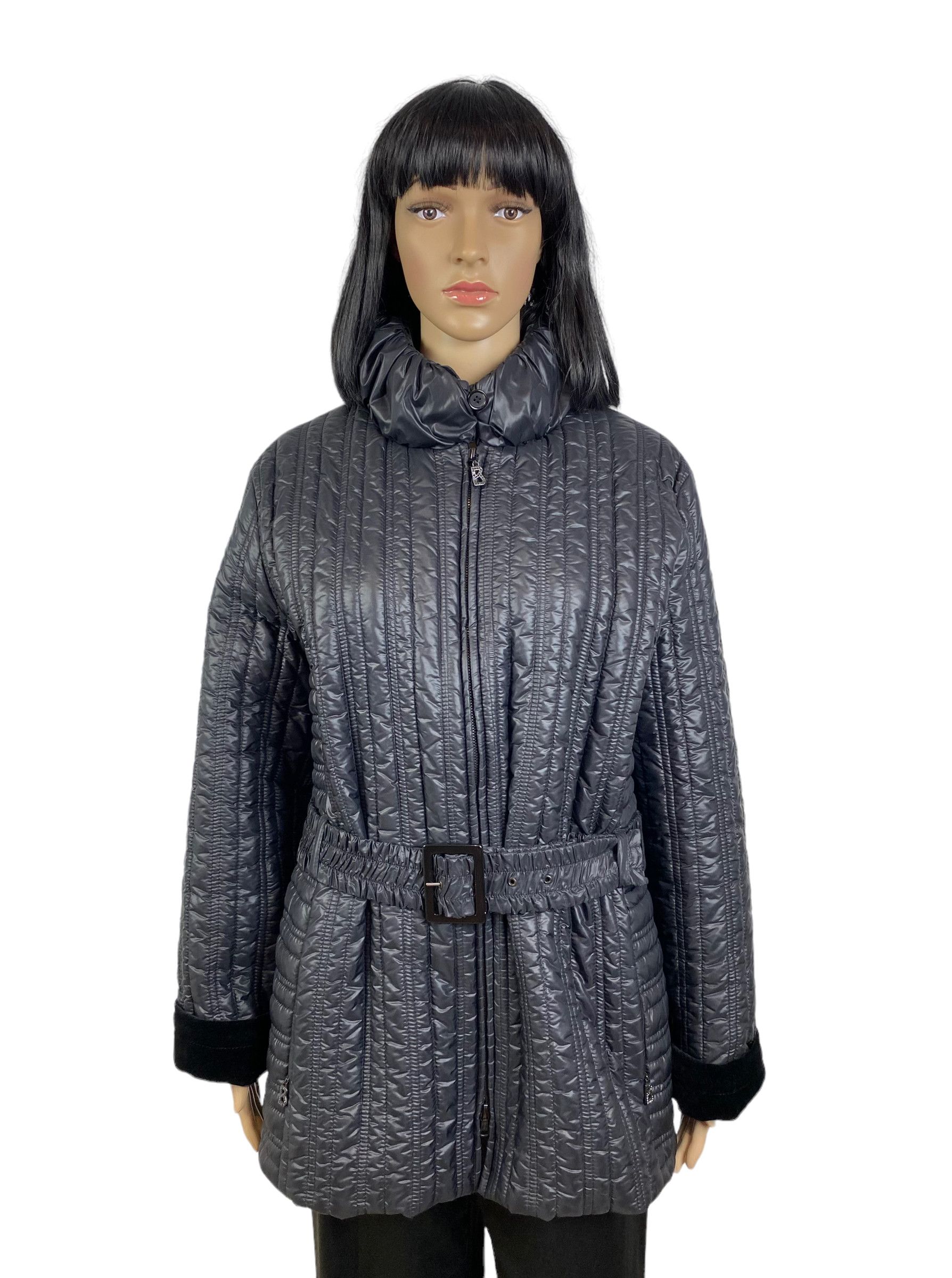 Bogner Sonia Bogner Quilted Belted Warm Coat size XL Size XL / US 12-14 / IT 48-50 - 1 Thumbnail