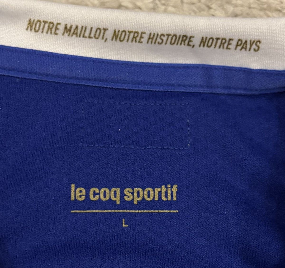 Le Coq Sportif National team France 🇫🇷 Size US L / EU 52-54 / 3 - 5 Thumbnail