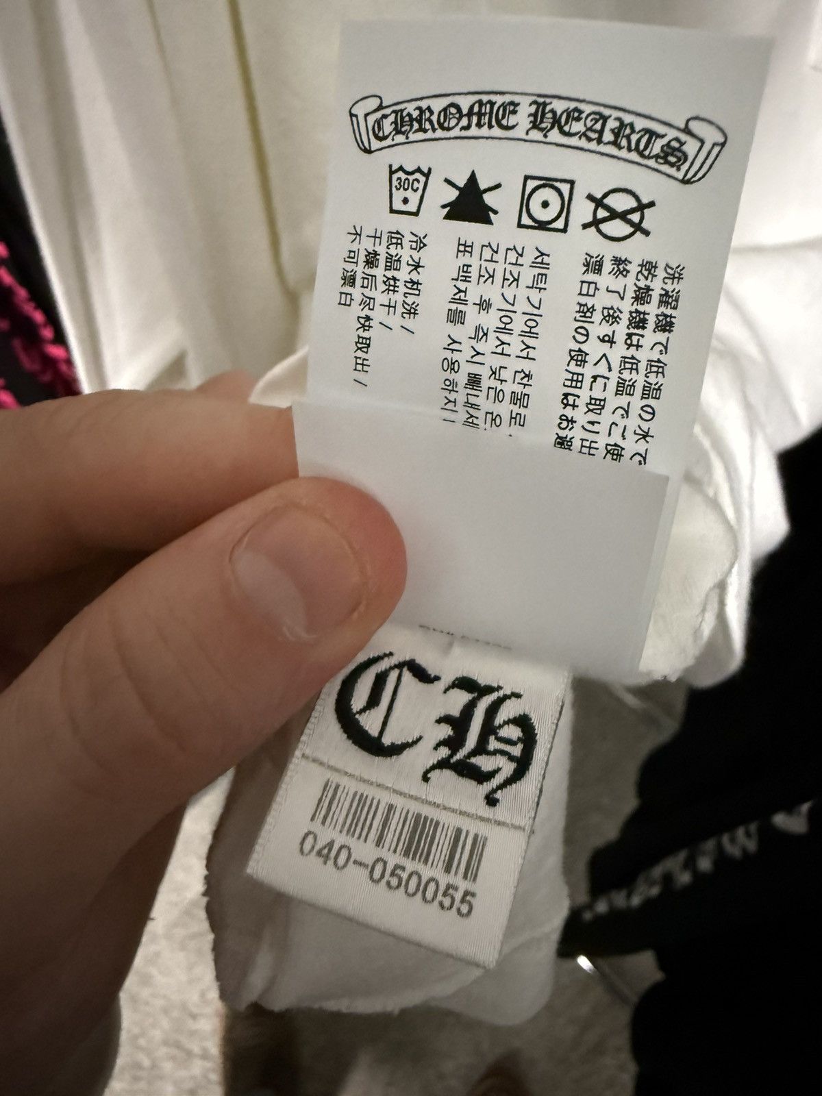 Chrome Hearts Chrome Hearts White “Y Not” Embroidered Longlseeve Size US M / EU 48-50 / 2 - 9 Thumbnail