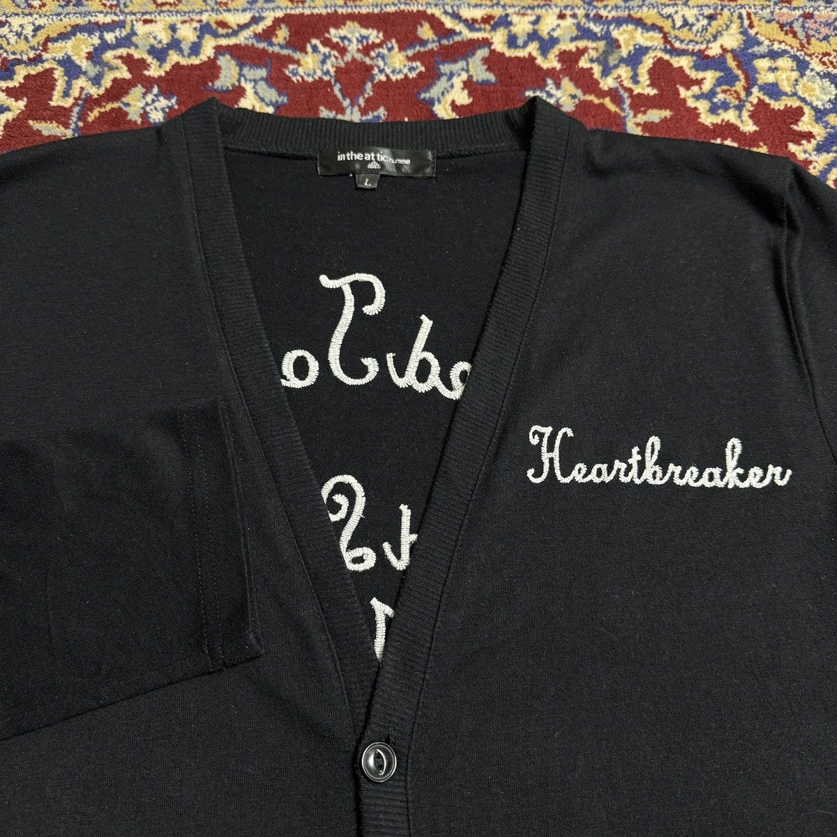 In The Attic In the Attic Homme Heartbreaker Cardigan Japanese Brand Size US L / EU 52-54 / 3 - 1 Thumbnail