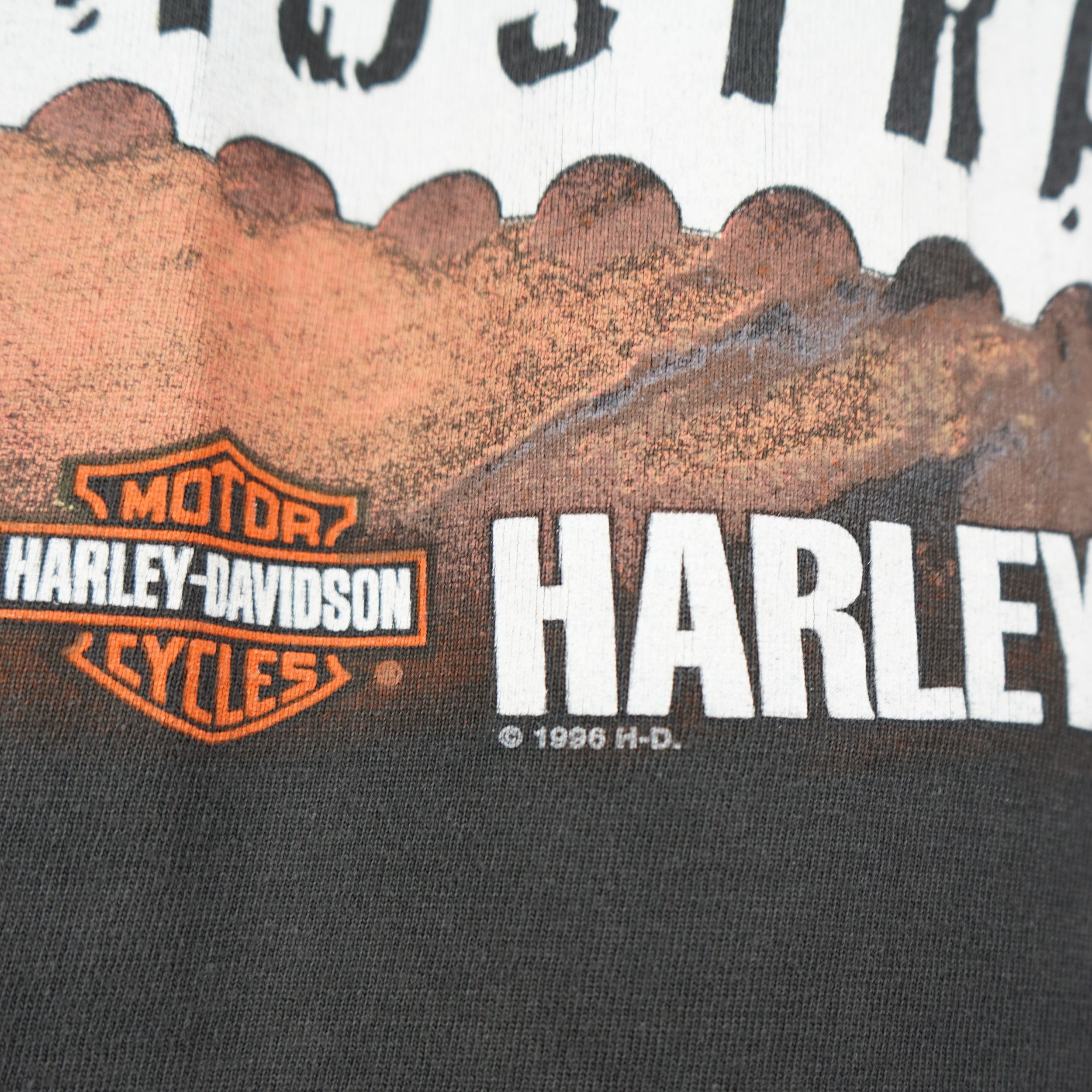 Harley Davidson × Vintage Vintage 1996 Harley Davidson Australia Postcard T-Shirt Size US XXL / EU 58 / 5 - 3 Thumbnail
