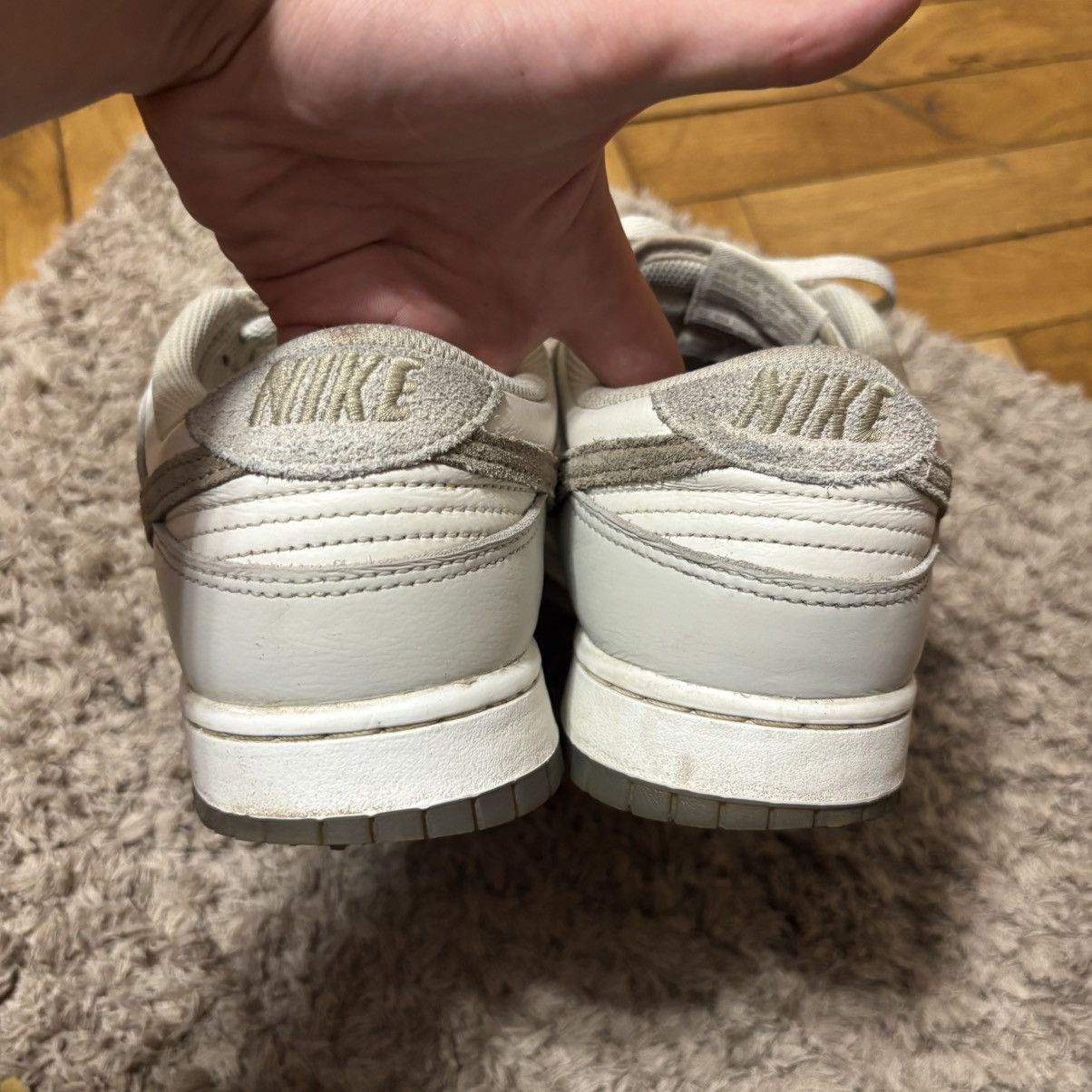 Nike NIKE DUNK LOW RETRO SE Phantom/ Khaki-Light Bone Shoe Size US 11 / EU 44 - 4 Thumbnail