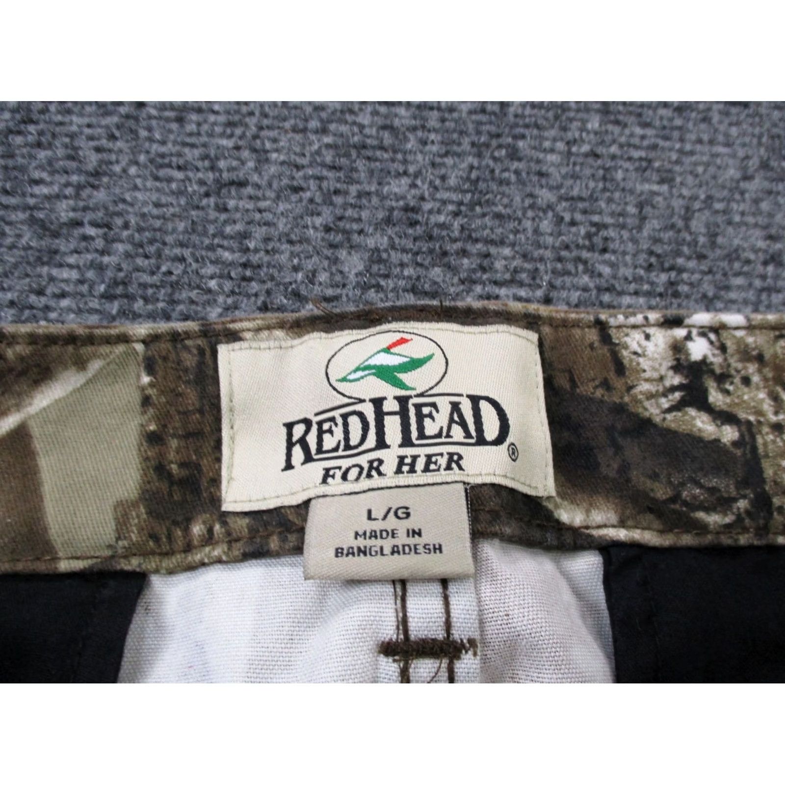 Realtree RedHead Womens L Cargo Pants Camouflage Realtree AP Multicolor Nylon Polyester Hiking Outdoors For Her Size 24" / US 00 / IT 34 - 7 Thumbnail
