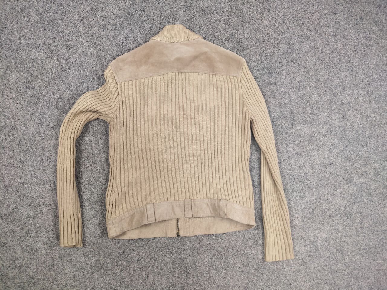 Hysteric Glamour Vtg Japan Hysteric Glamour Yamamoto Style ribbed Zip Sweater Size US S / EU 44-46 / 1 - 11 Thumbnail