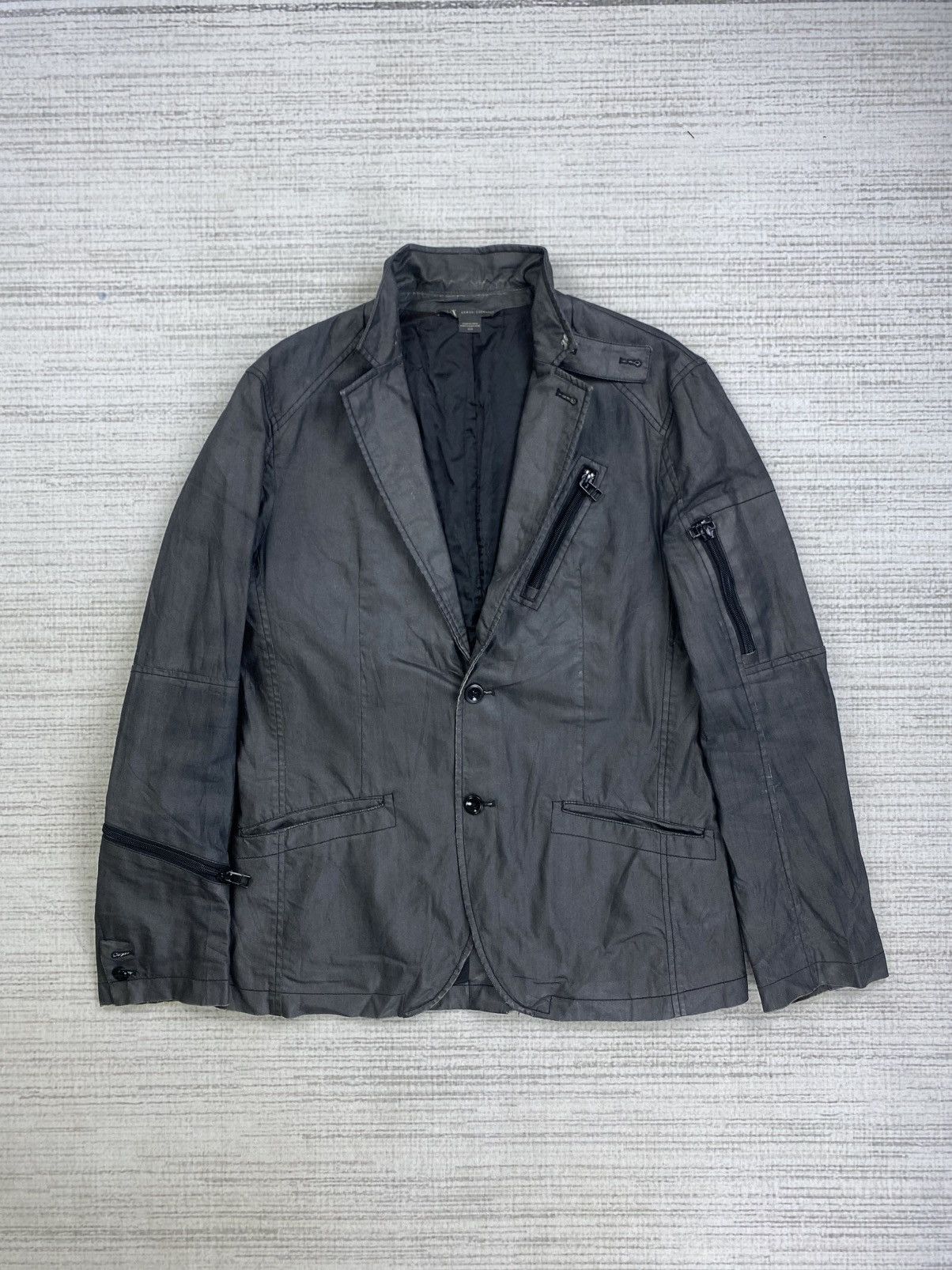 Armani Exchange 🔥Armani Exchange A/X Muktipocket Punk Bondage Jacket Size US M / EU 48-50 / 2 - 5 Thumbnail