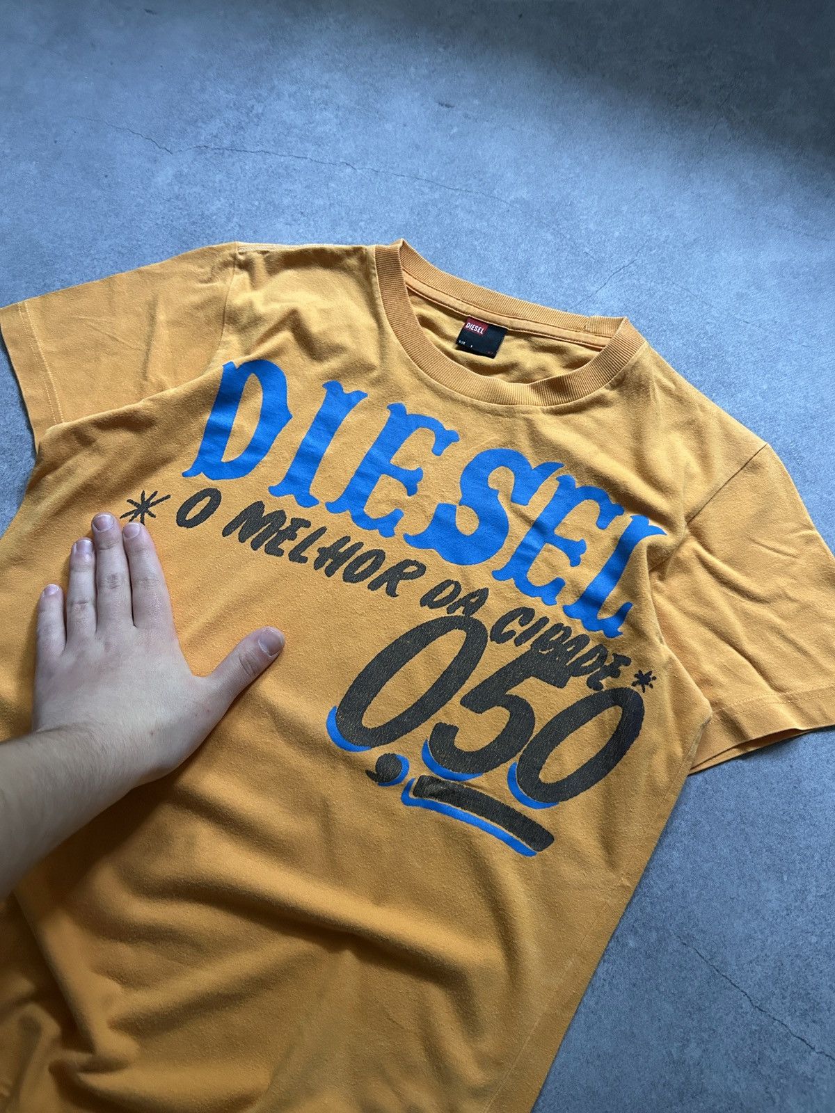 Diesel Vintage Diesel Y2k big logo shirts mens Size US S / EU 44-46 / 1 - 2 Thumbnail