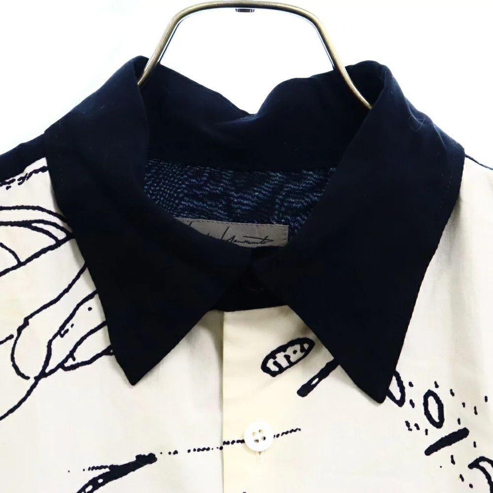 Yohji Yamamoto Yohji Yamamoto POUR HOMME 21AW long shirt Size US L / EU 52-54 / 3 - 3 Thumbnail