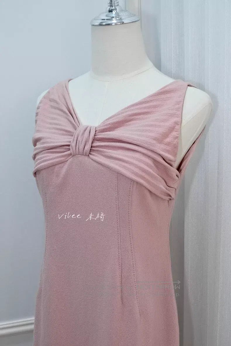 Valentino Valentino Pleated twisted sleeveless dress Size S / US 4 / IT 40 - 3 Thumbnail