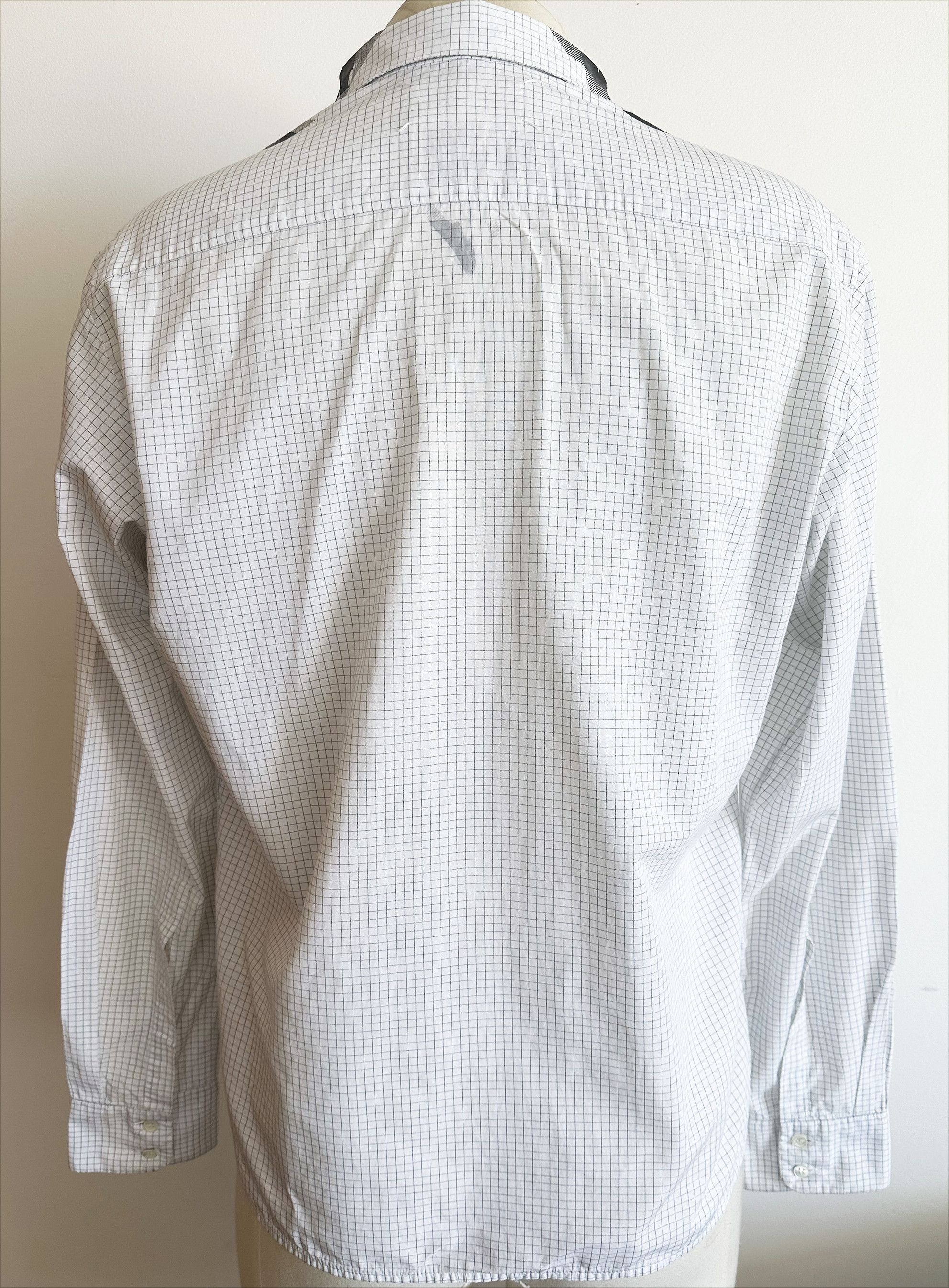 Maison Margiela Margiela Checkered Shirt with Black Checkered Print L 2004 Size US L / EU 52-54 / 3 - 6 Thumbnail