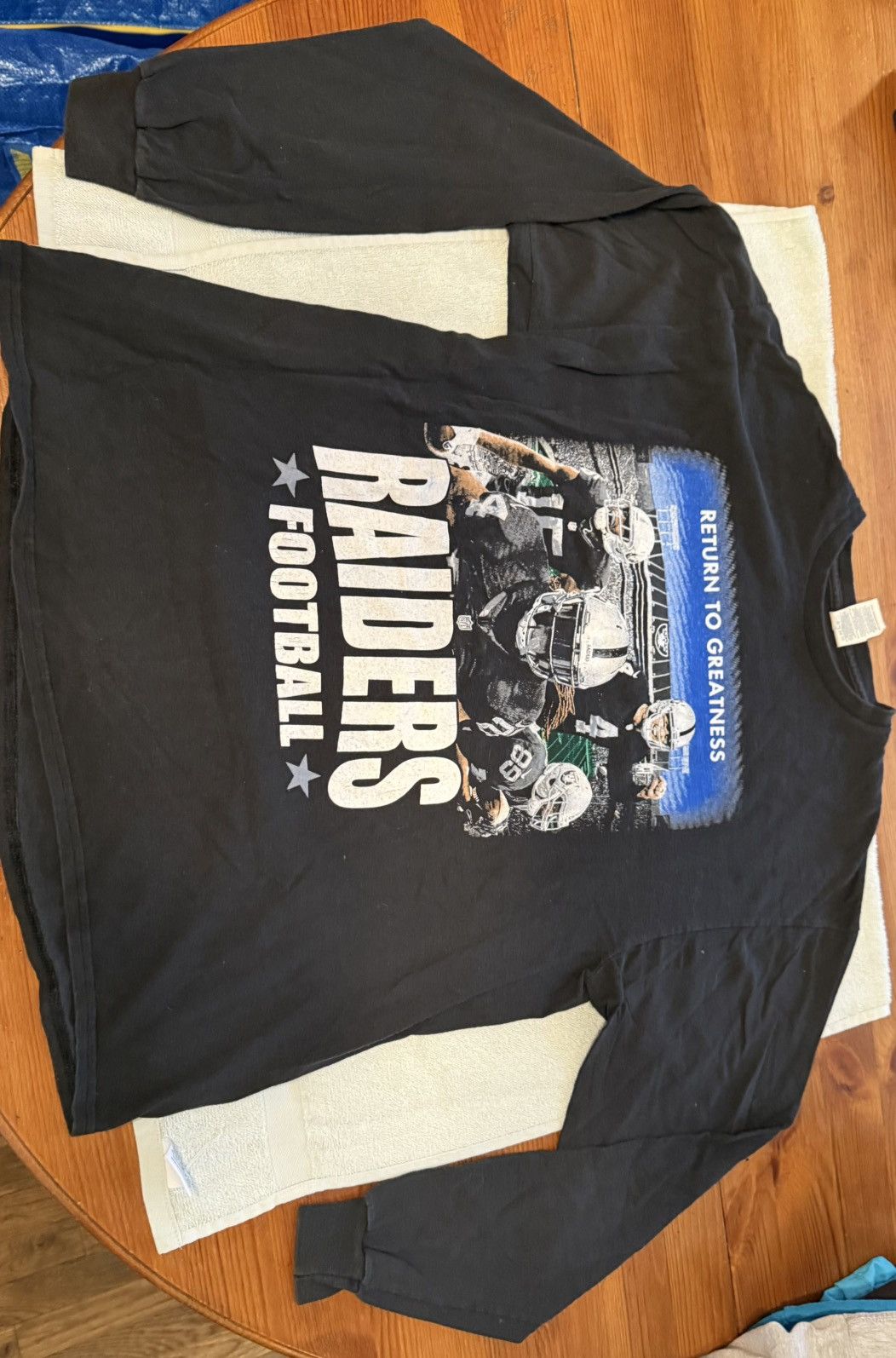 Delta × NFL × Vintage Raiders “All In” Shirt Size US XL / EU 56 / 4 - 1 Thumbnail