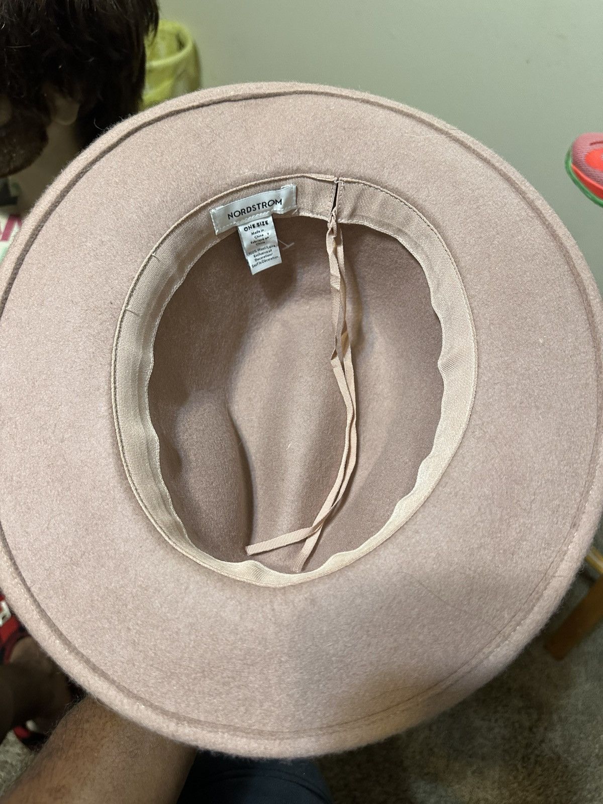 Nordstrom × Vintage Vintage Nordstrom “soft pink” hat 00s Size ONE SIZE - 7 Thumbnail