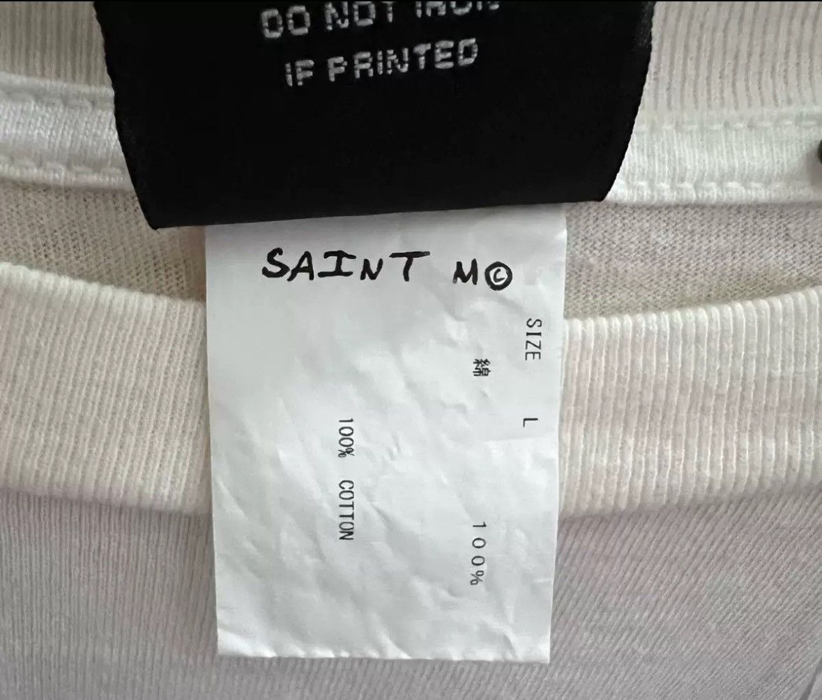 Saint Michael Saint Michael figure oil printed long sleeved shirt Size US L / EU 52-54 / 3 - 5 Thumbnail