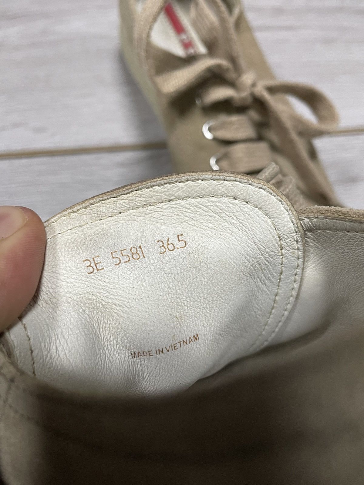 Prada Prada leather sneakers Size US 6.5 / IT 36.5 - 11 Thumbnail