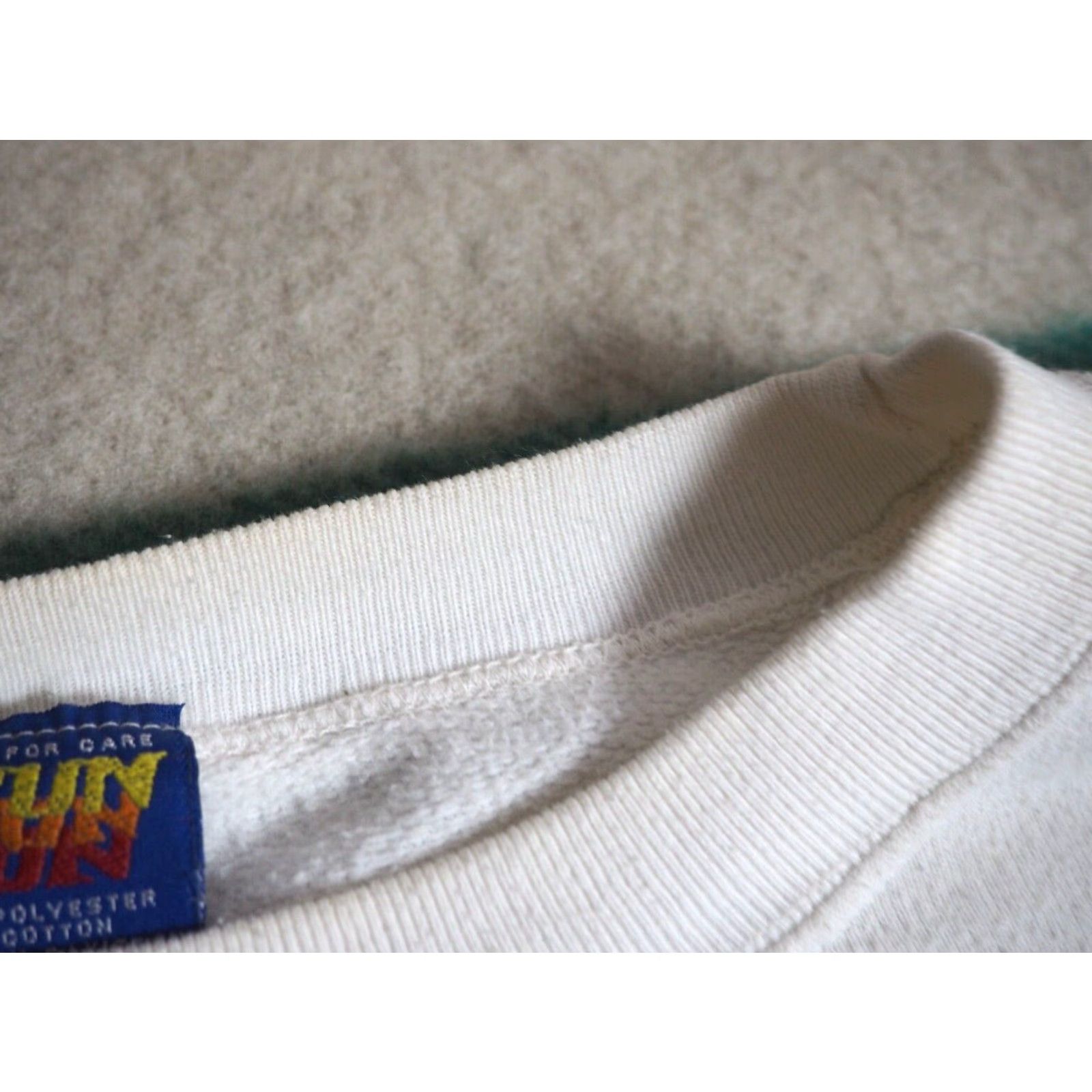 Vintage VTG 80s Sportswear Sweatshirt Pullover Crew Neck Long Sleeve White 3XL Graphic Print Mens Fans/Graphic 80s Decade 80s Vintage Size US XXL / EU 58 / 5 - 7 Thumbnail