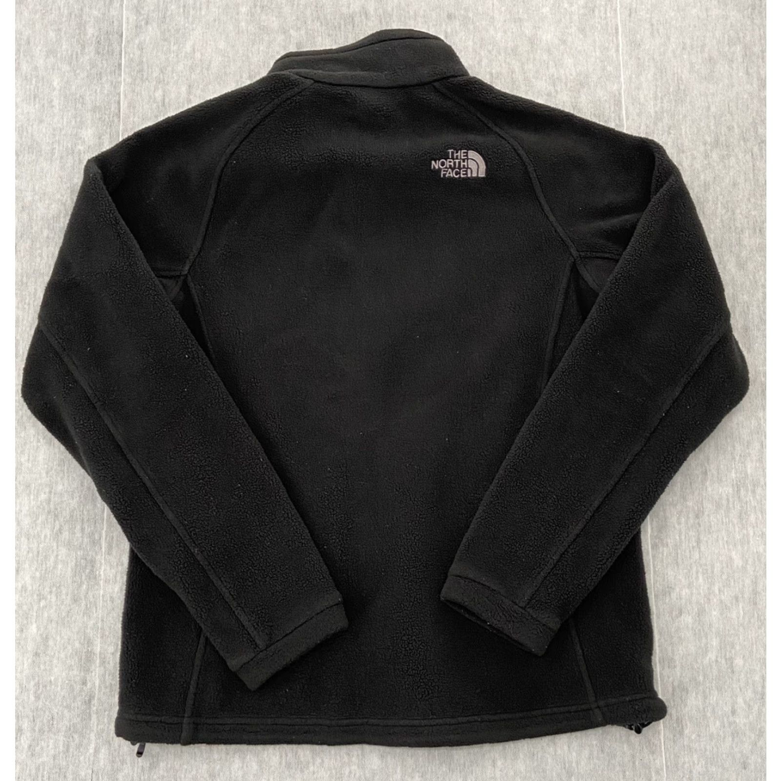 The North Face The North Face Fleece Jacket Womens Medium Black Full Zip Pockets Coat Jacket Casual Travel Outdoor Regula r Women Size M / US 6-8 / IT 42-44 - 3 Thumbnail