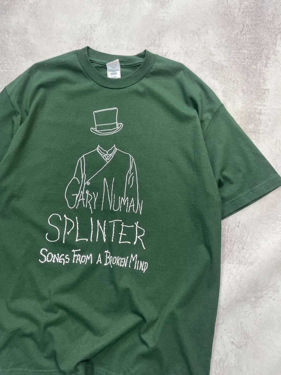 Band Tees × Japanese Brand × Vintage Vintage Gary Numan Splinter Tour 2013 Tee T-Shirt Y2K Size US XL / EU 56 / 4 - 3 Thumbnail