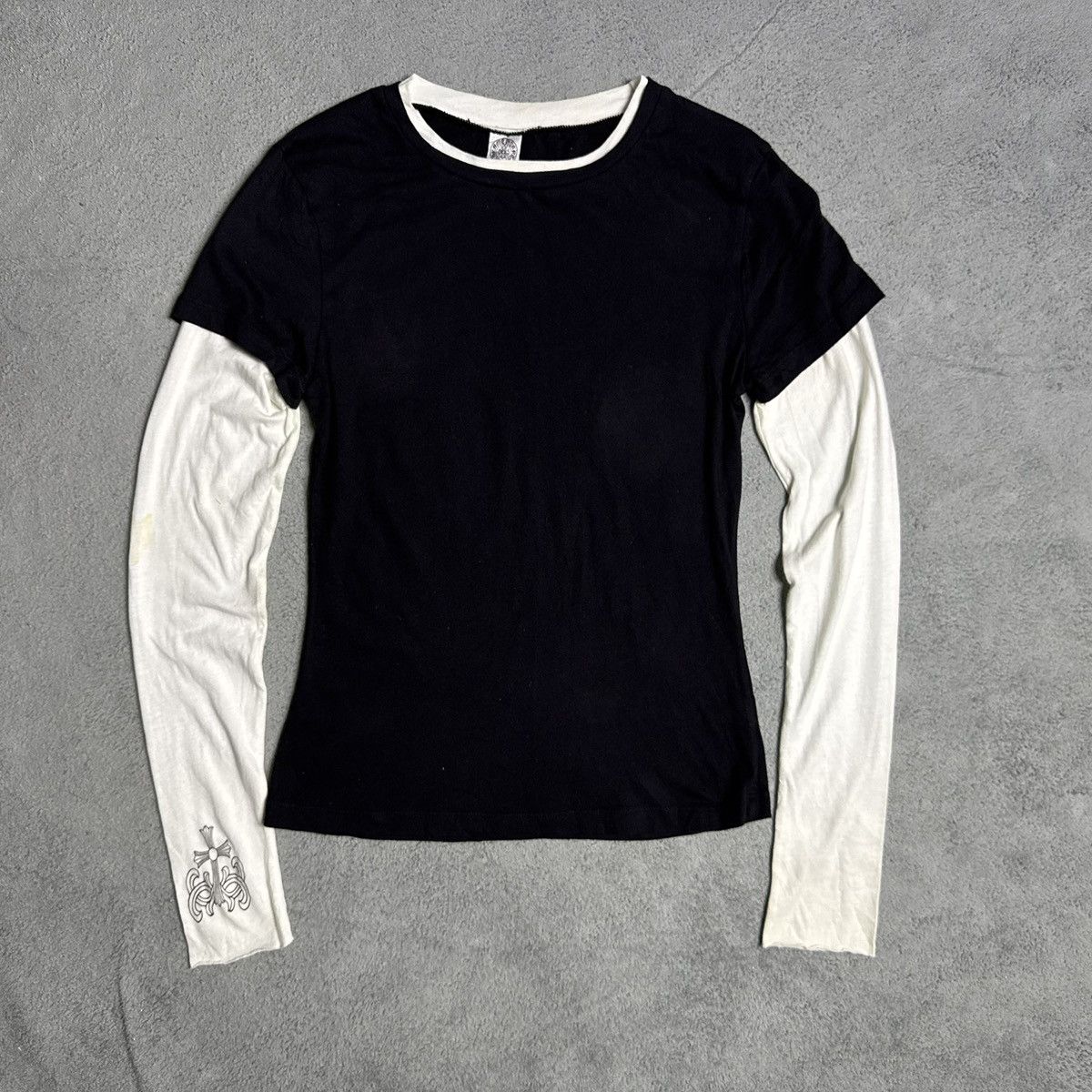 Chrome Hearts RARE! VINTAGE! Layered Cut & Sew Tribal Chrome Size US S / EU 44-46 / 1 - 2 Thumbnail