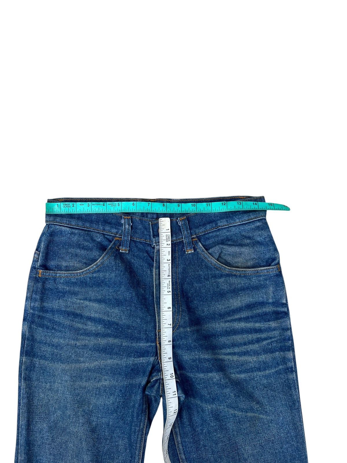 Levi's Dirty Mud Vintage 80s Levi’s 684 Denim Super Flare Jeans Size US 29 - 2 Thumbnail