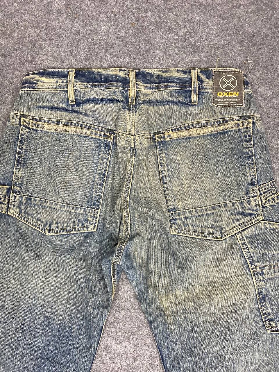 Japanese Brand vintage japanese brands double knee denim Size US 35 - 4 Thumbnail