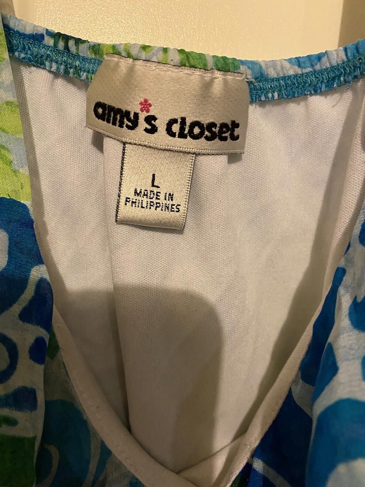 Other Large Junior’s Amy's Closet Tank Top Sleeveless Size L / US 10 / IT 46 - 4 Thumbnail