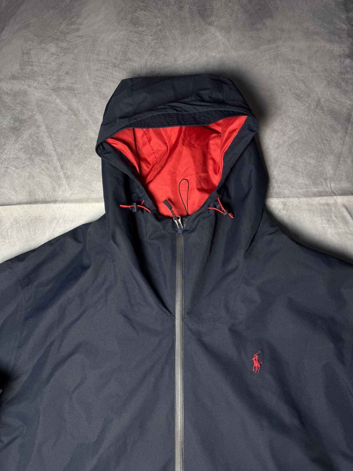 Polo Ralph Lauren × Ralph Lauren Polo Ralph Lauren Men Full Zip Hooded Water Repellent Jacket Size US XXL / EU 58 / 5 - 5 Thumbnail