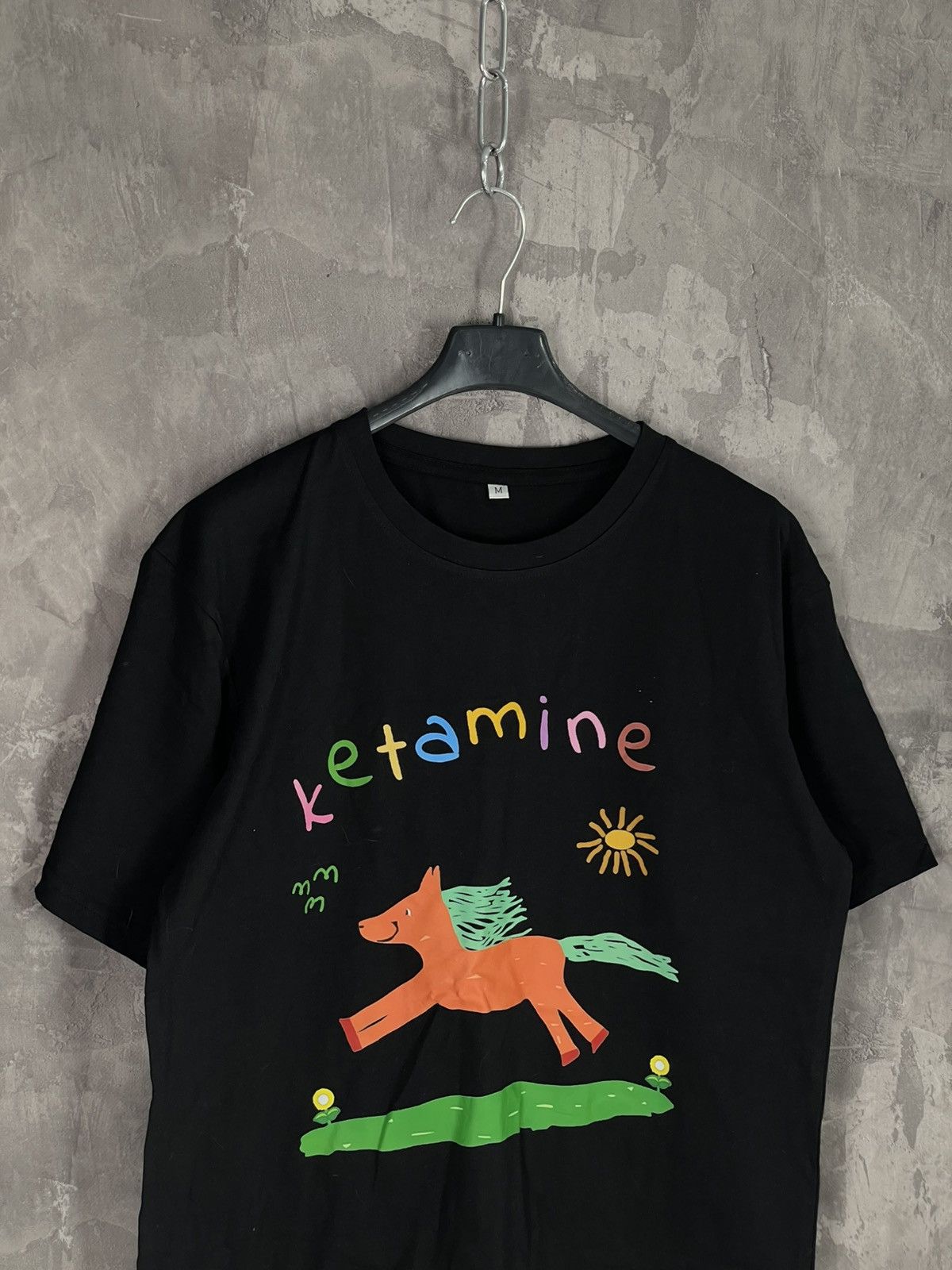 Japanese Brand × Vintage Ketamine Y2K T-shirt Humor Funny Size US M / EU 48-50 / 2 - 7 Thumbnail