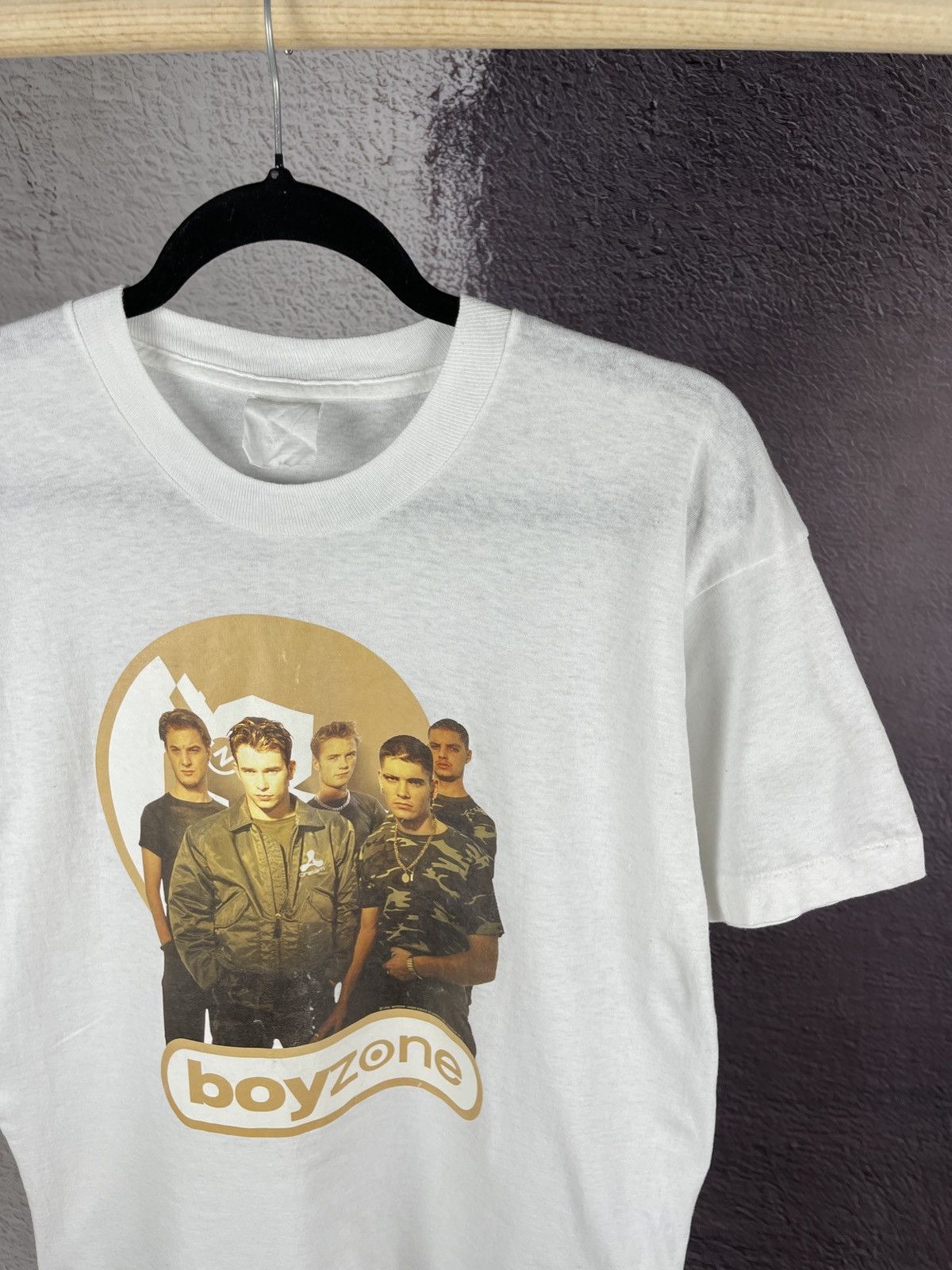 Band Tees Boyzone vintage 1996 Underwold band tee shirt rare Size US S / EU 44-46 / 1 - 4 Thumbnail