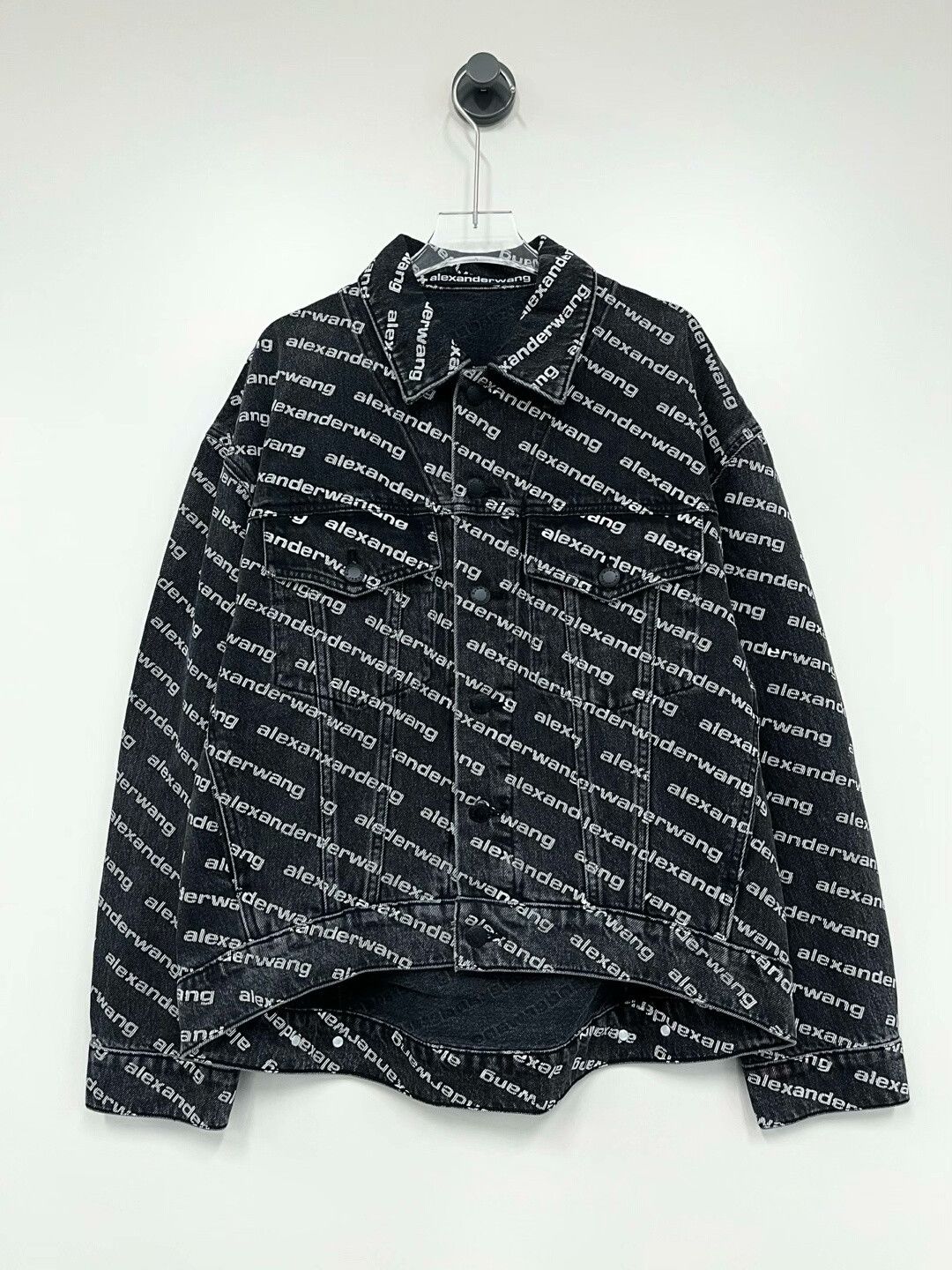 Alexander Wang Alexander Wang Black Denim Jacket Size US L / EU 52-54 / 3 - 1 Thumbnail