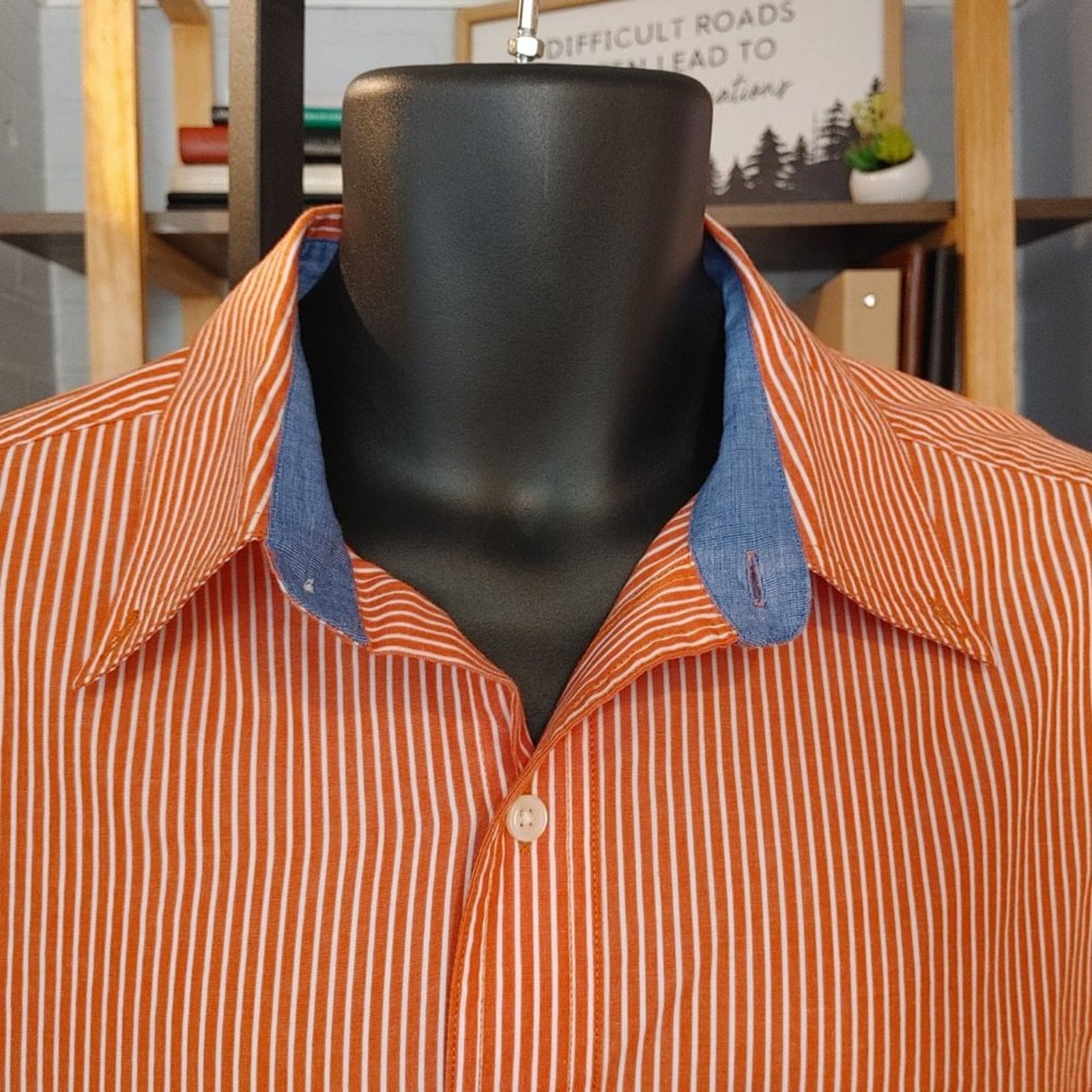 Chaps Men's Long Sleeve Button Down from Chaps Size US L / EU 52-54 / 3 - 6 Thumbnail