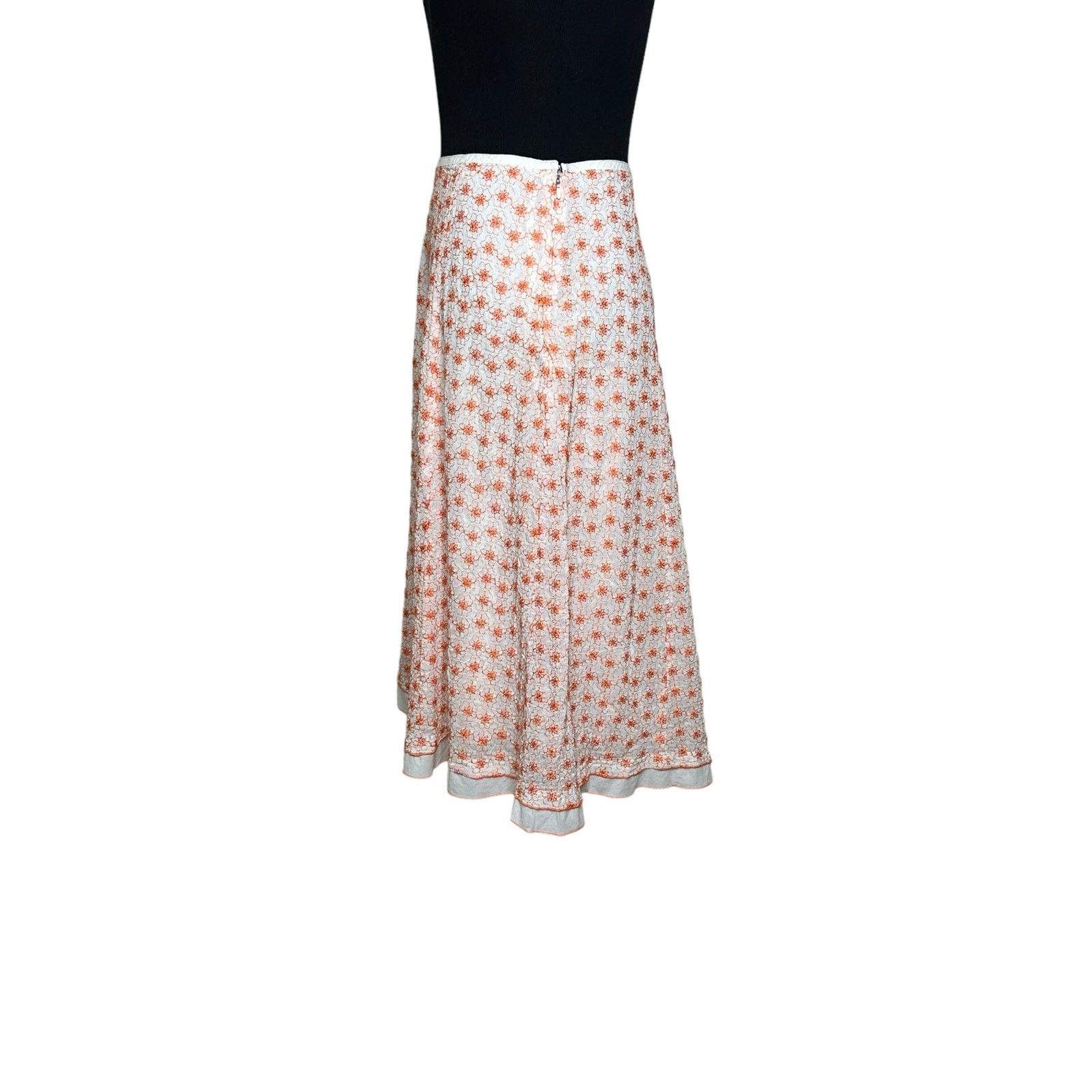Johnny Was Johnny Was floral embroidered midi skirt size 8 Size 30" / US 8 / IT 44 - 11 Thumbnail