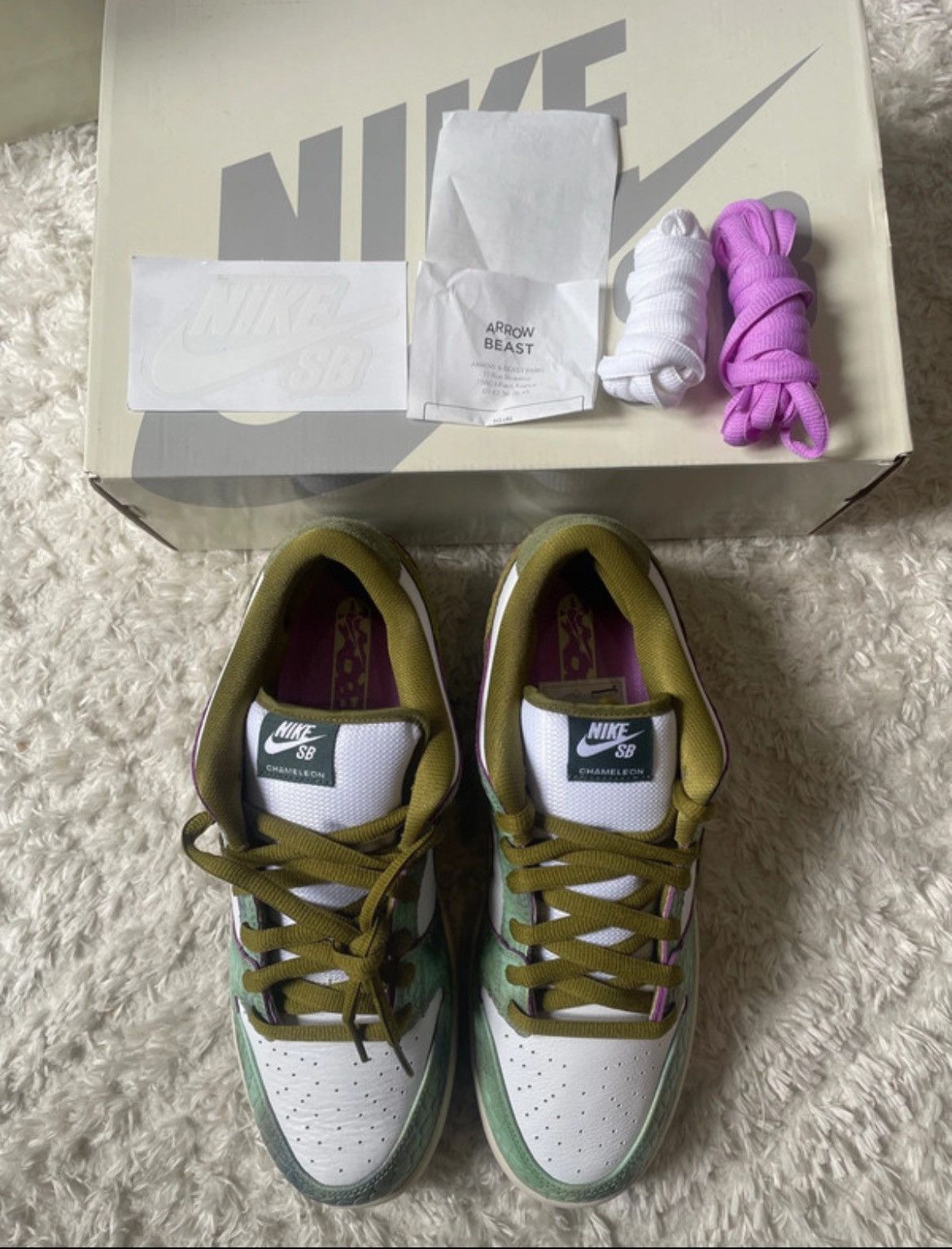 Nike sb dunk low Alexis sablone chameleon