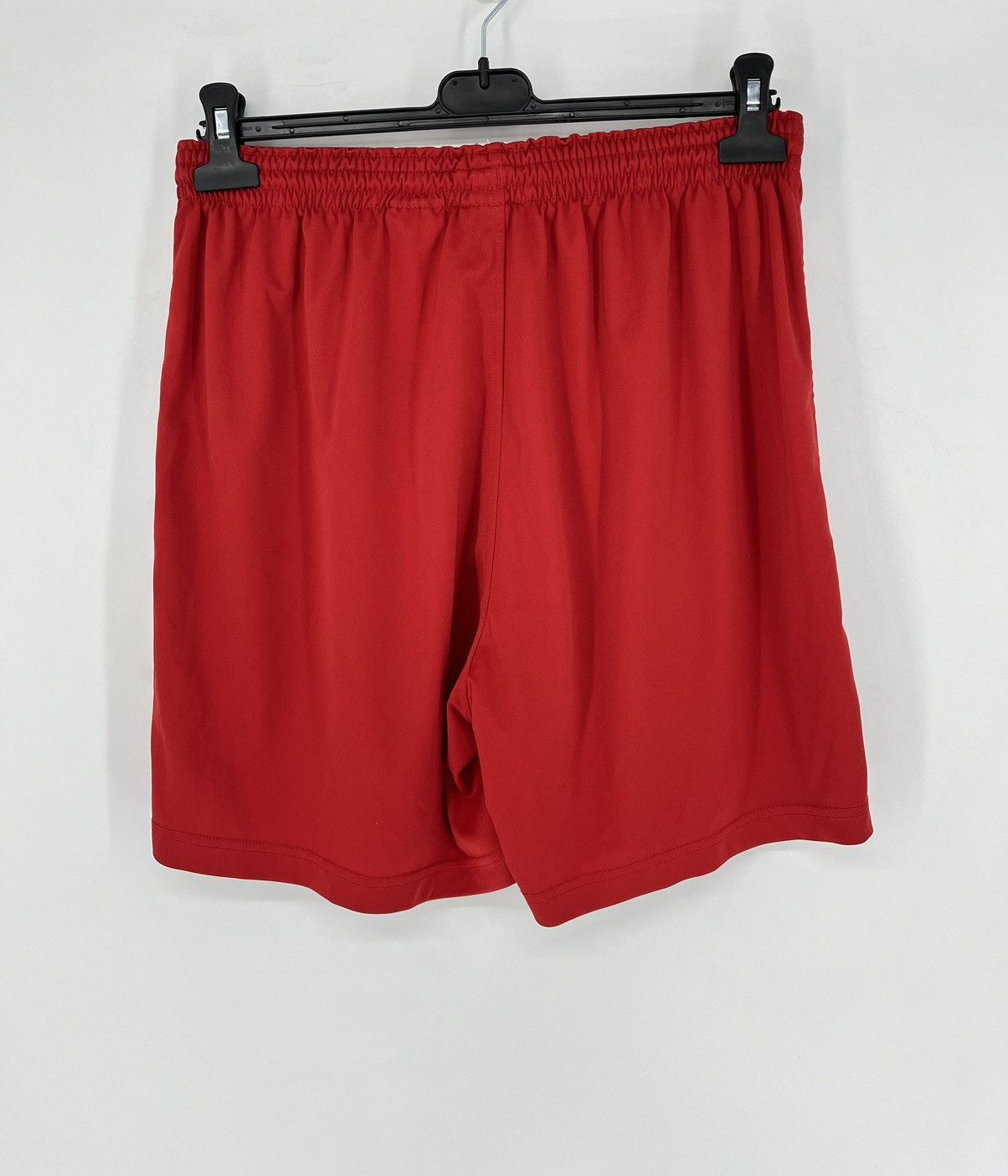 Nike 90s Vintage Nike Red Nylon Mini Swoosh Shorts Travis Styl Size US 40 / EU 56 - 6 Thumbnail